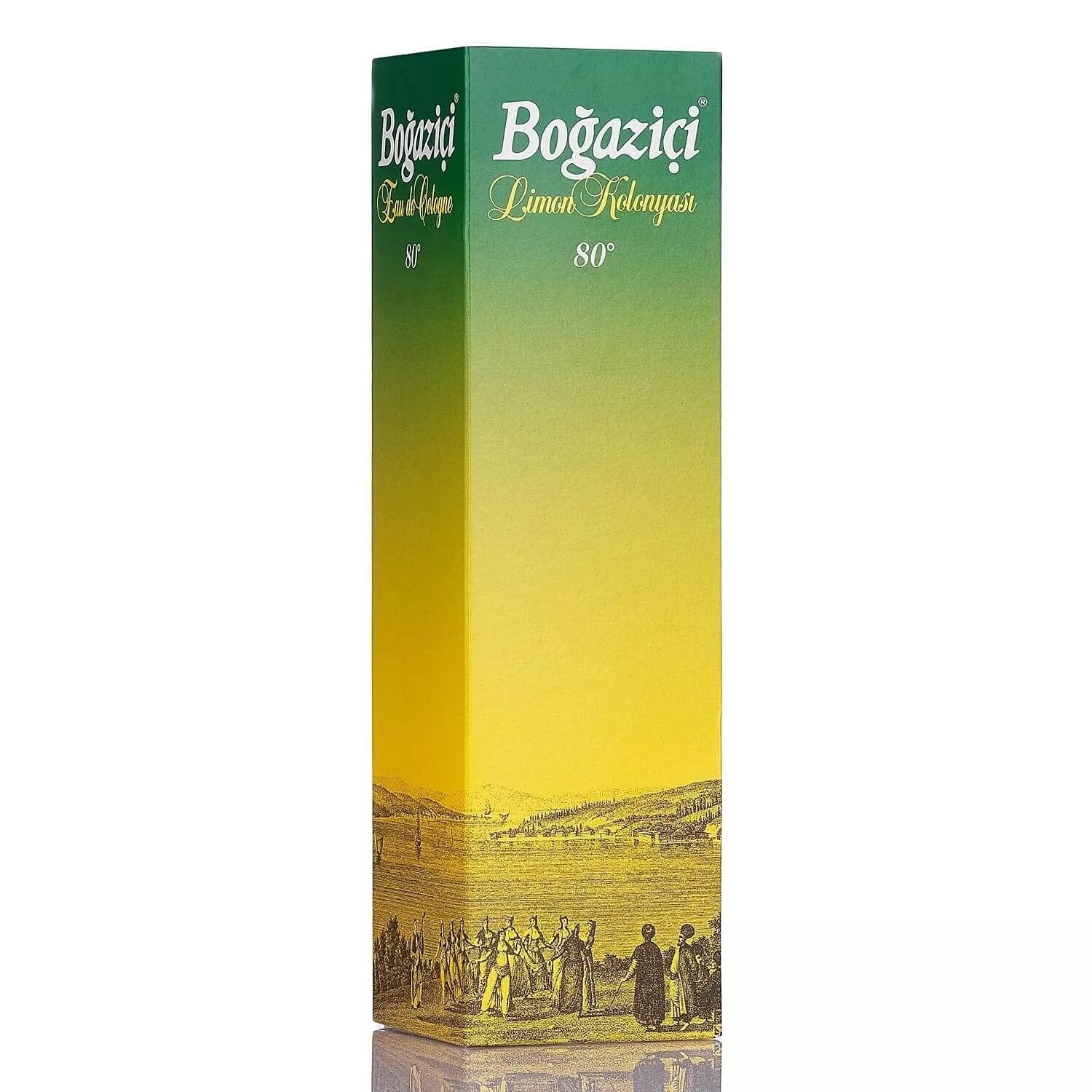 BOGAZICI Eau de Cologne mit Zitronenduft Boxed 400 ml