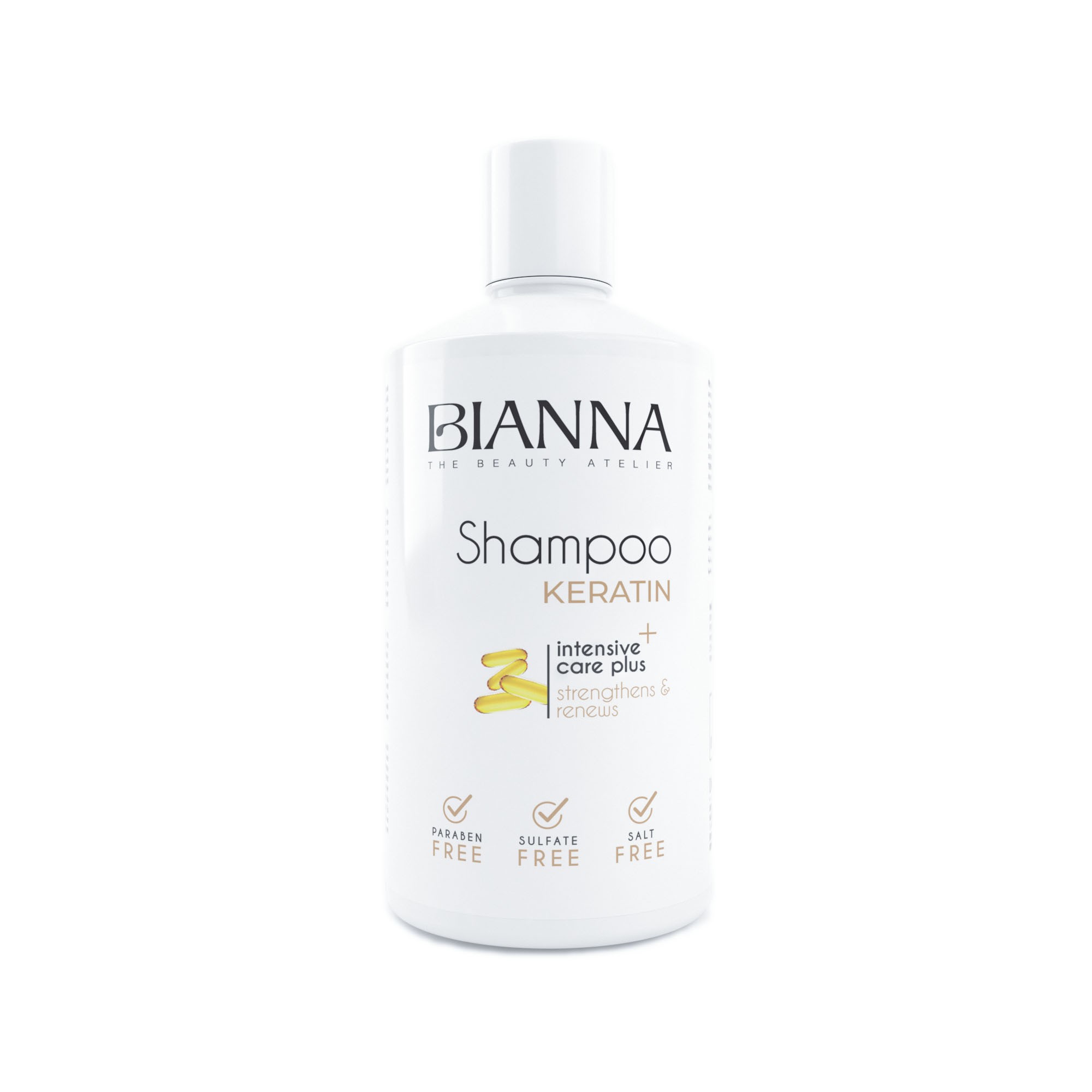 BIANNA INTENSIVE CARE PLUS HAIR SHAMPOO - KERATIN 500 ml