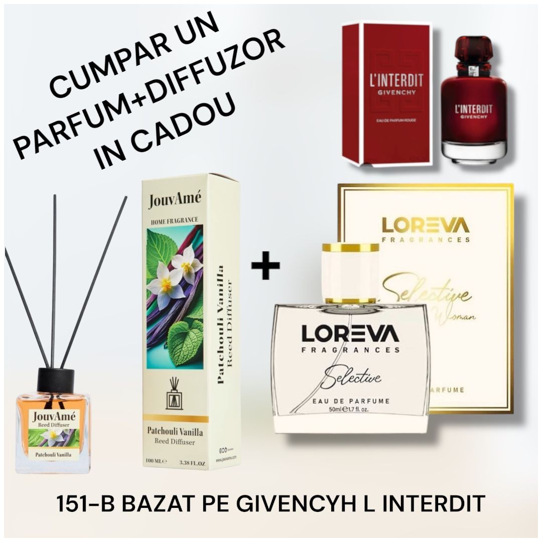 151-B LOREVA SELECTİVE BAZAT PE GIVENYH L INTERDIT+DİFFUZOR CADOU