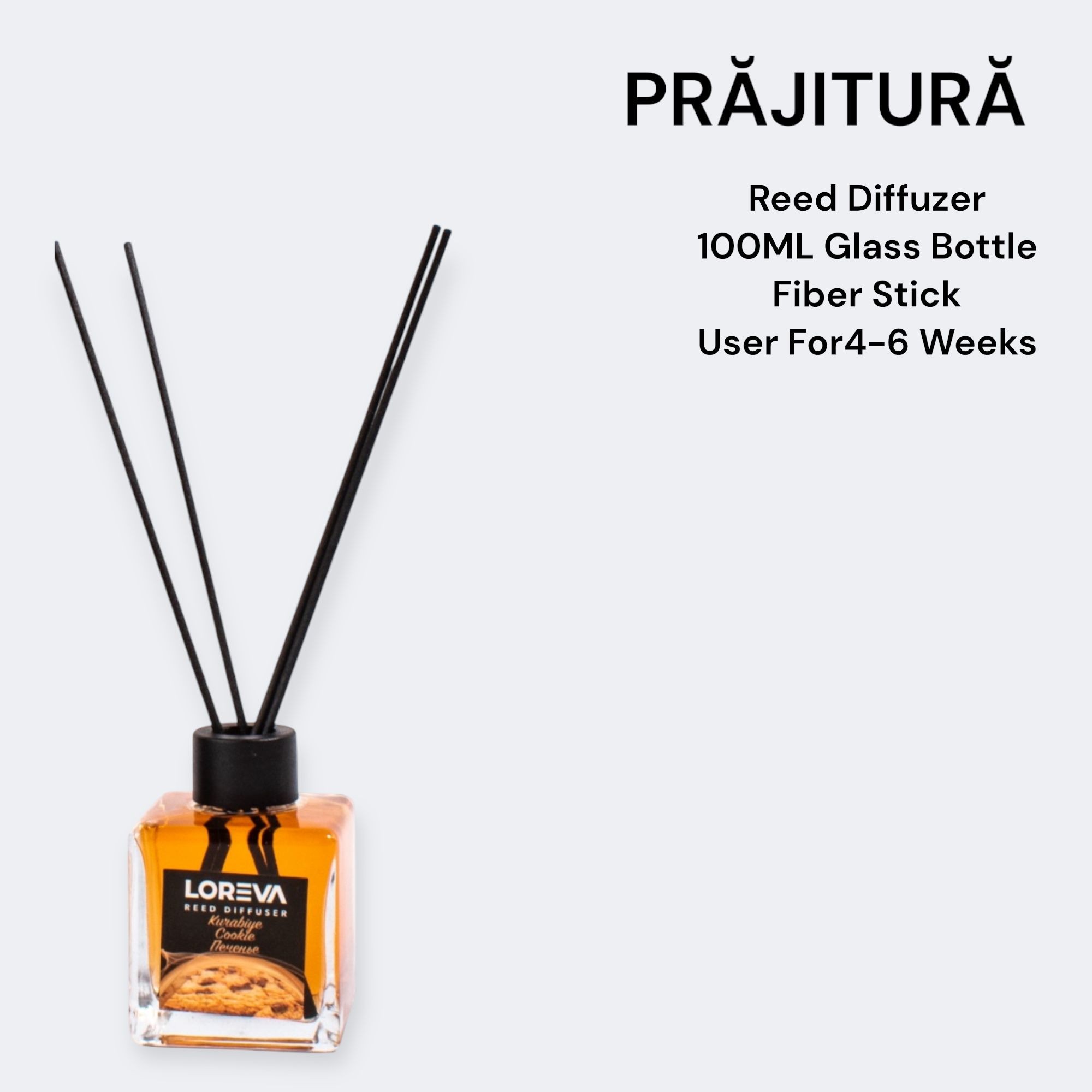 PRAJITURA REED DIFFUZOR LOREVA FRAGRANCES