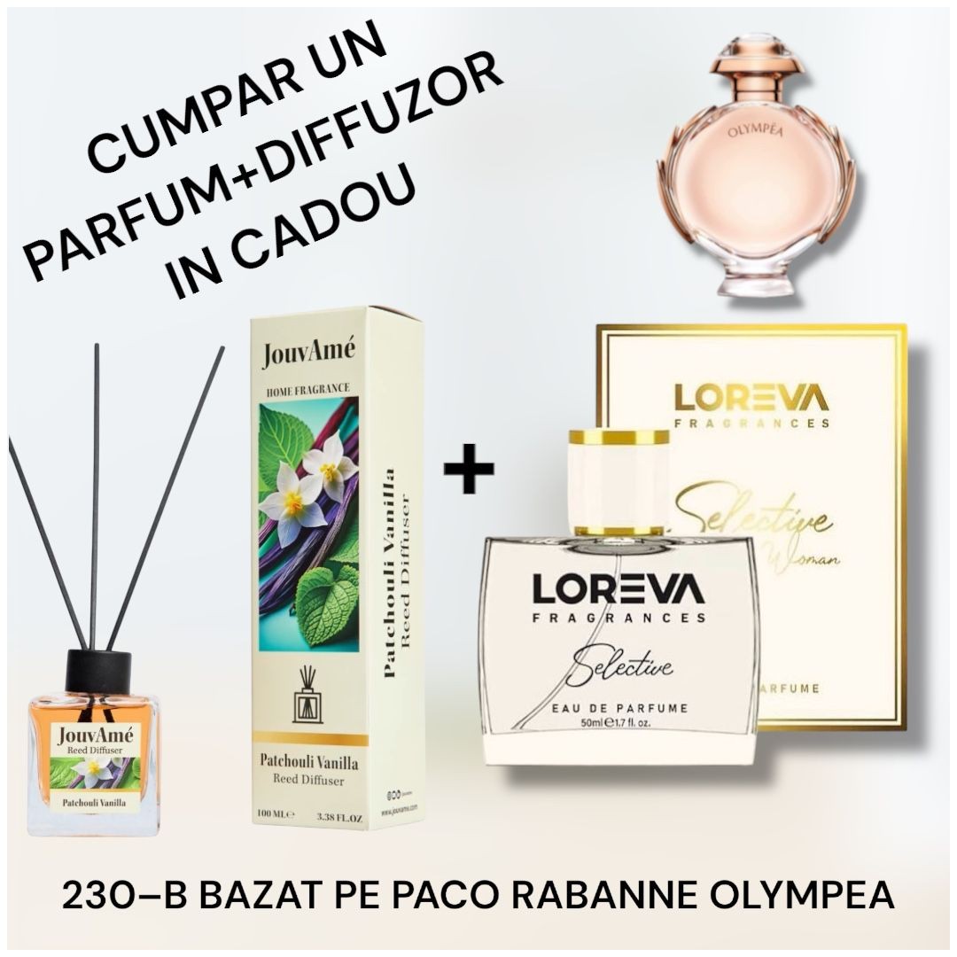 230-B LOREVA SELECTİVE BAZAT PE PACO RABANNE OLYMPEA+DİFFUZOR CADOU