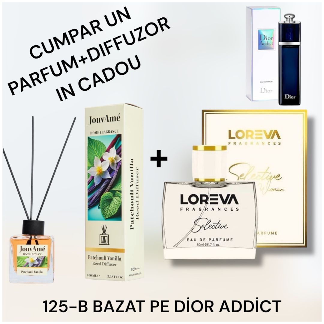 125-B LOREVA SELECTİVE BAZAT PE DİOR ADDİCT+DİFFUZOR CADOU