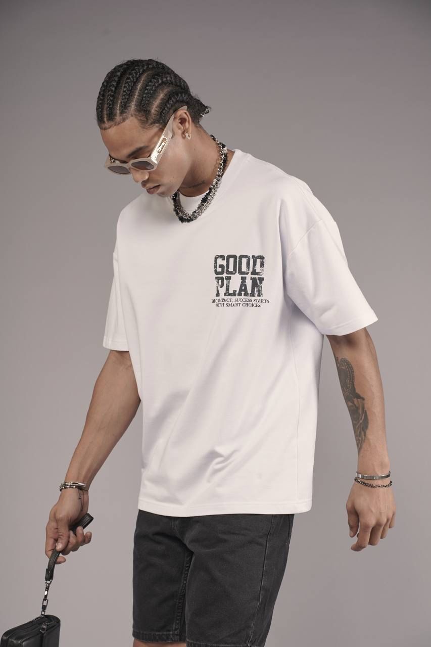 OVERSIZE TRİCOU (GOOD PLAN) - BEJ