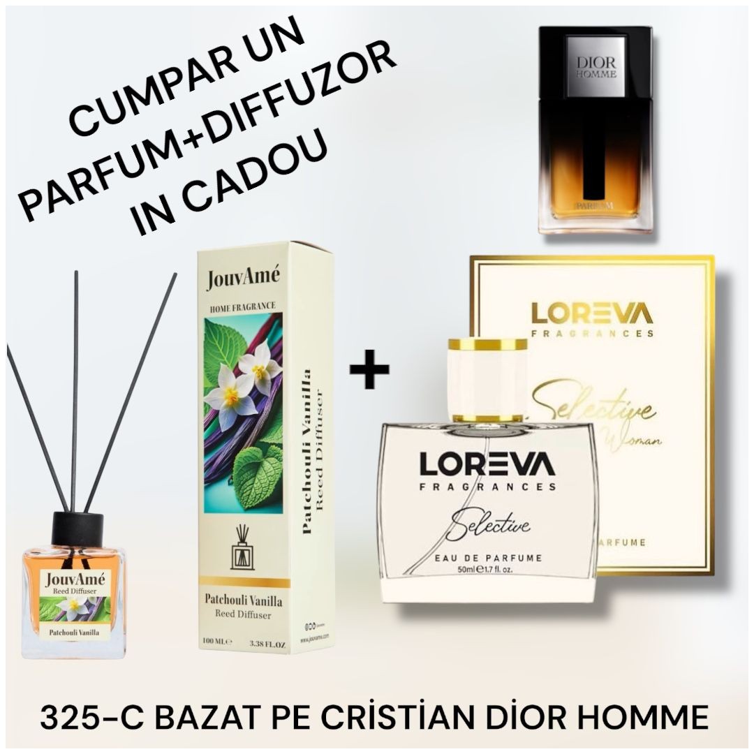 325-C LOREVA SELECTİVE BAZAT PE CRİSTİAN DİOR HOMME+DİFFUZOR CADOU