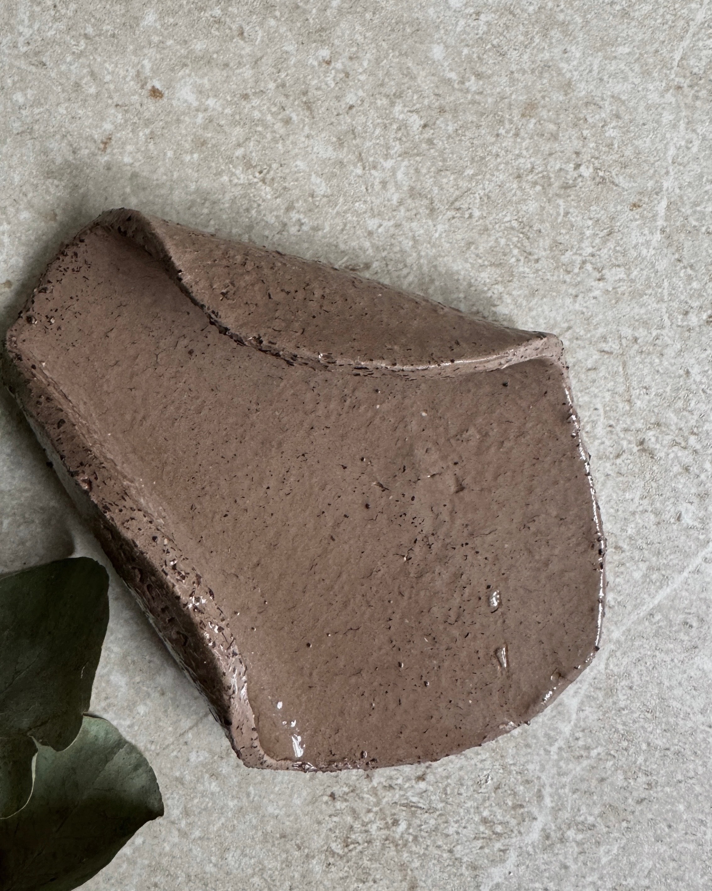 Stone Plate - Handgefertigte Keramik Schale im natürlichen Design