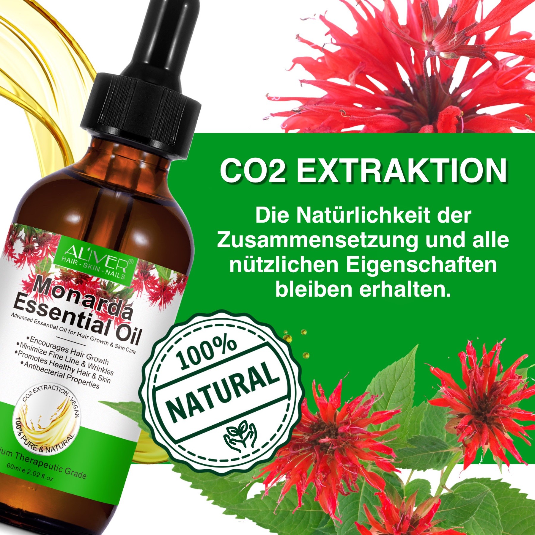 Monarda Ätherisches Pflegeöl