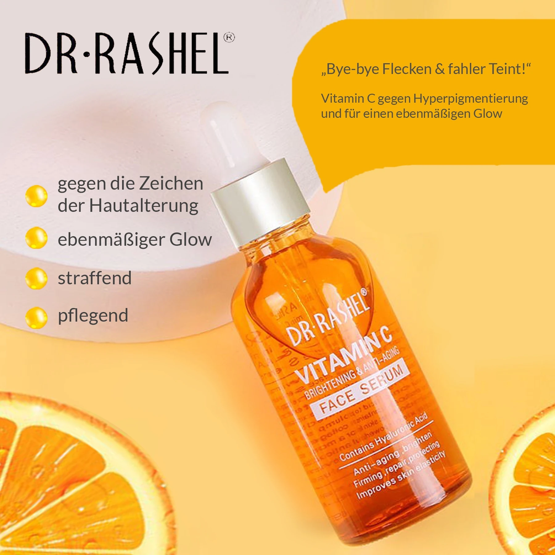 Anti-Aging Anti-Falten Brightening Vitamin C Gesichtsserum  Dr.Rashel 