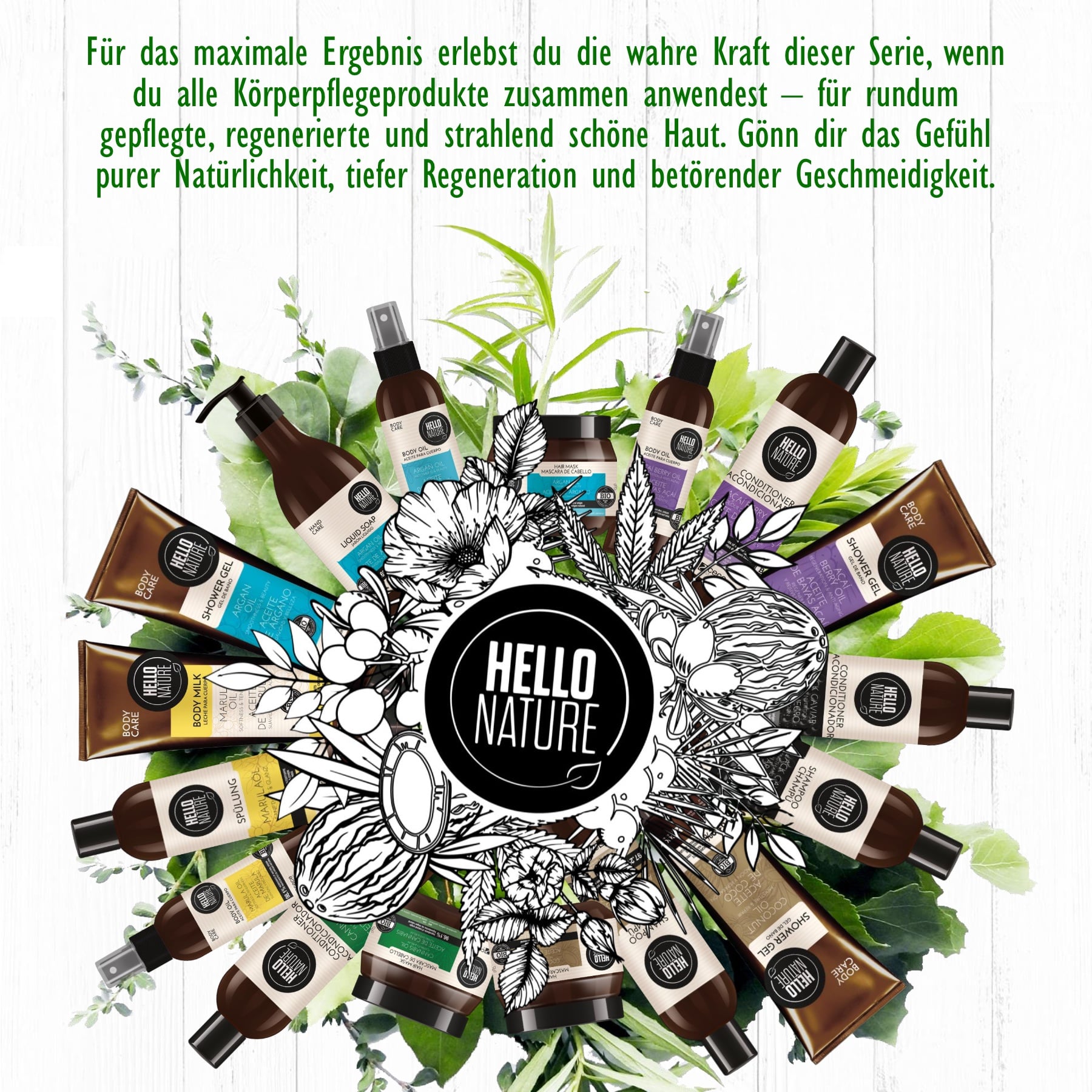 BIO Duschgel mit Kokosöl  