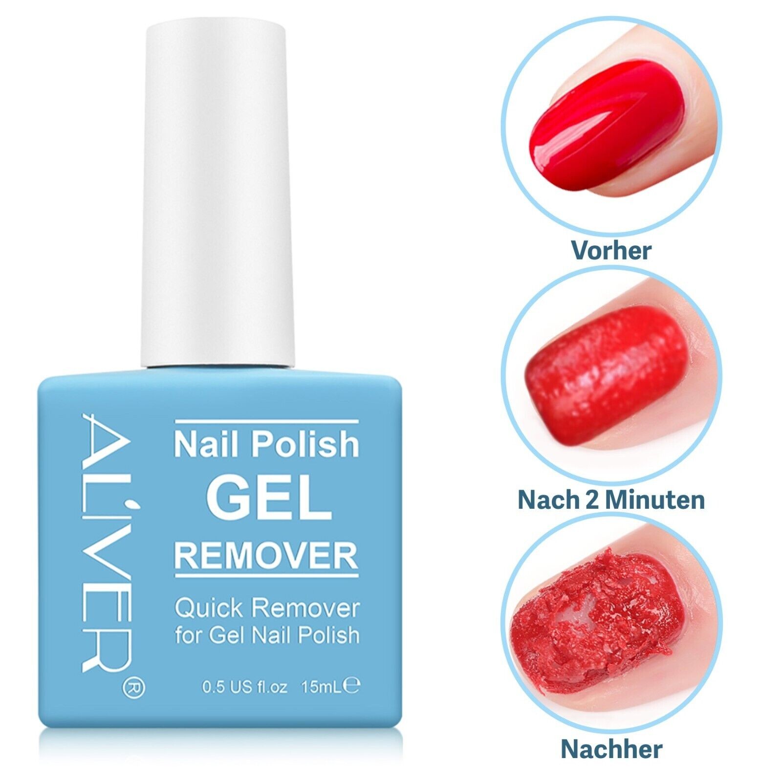 Nagellackentferner Nail Polish Gel Remover 