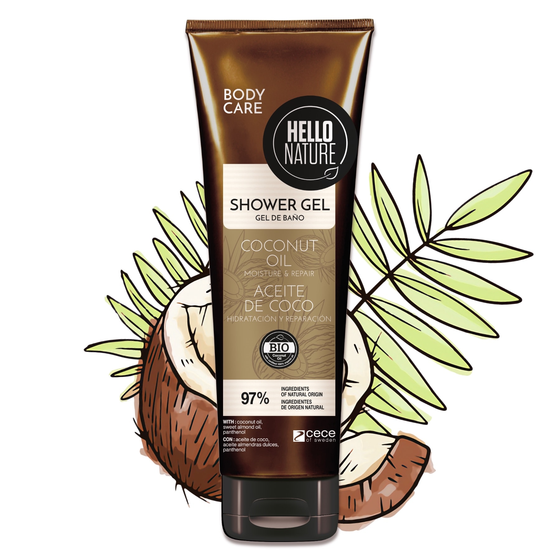 BIO Duschgel mit Kokosöl  