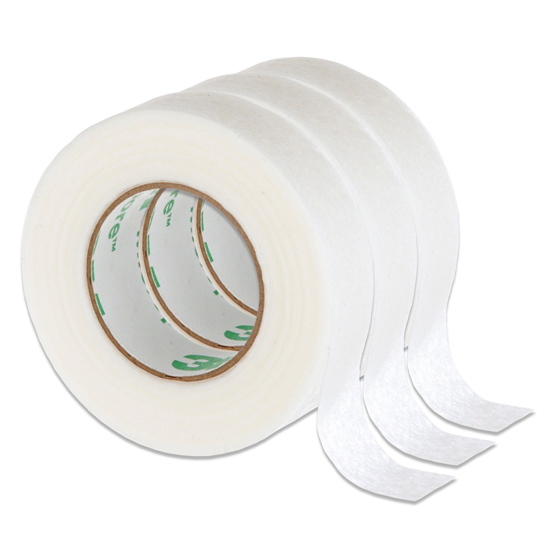 3M Micropore Tape Weiß für die Wimpernverlängerung Latexfrei,  Hypoallergen, Atmungsaktiv
