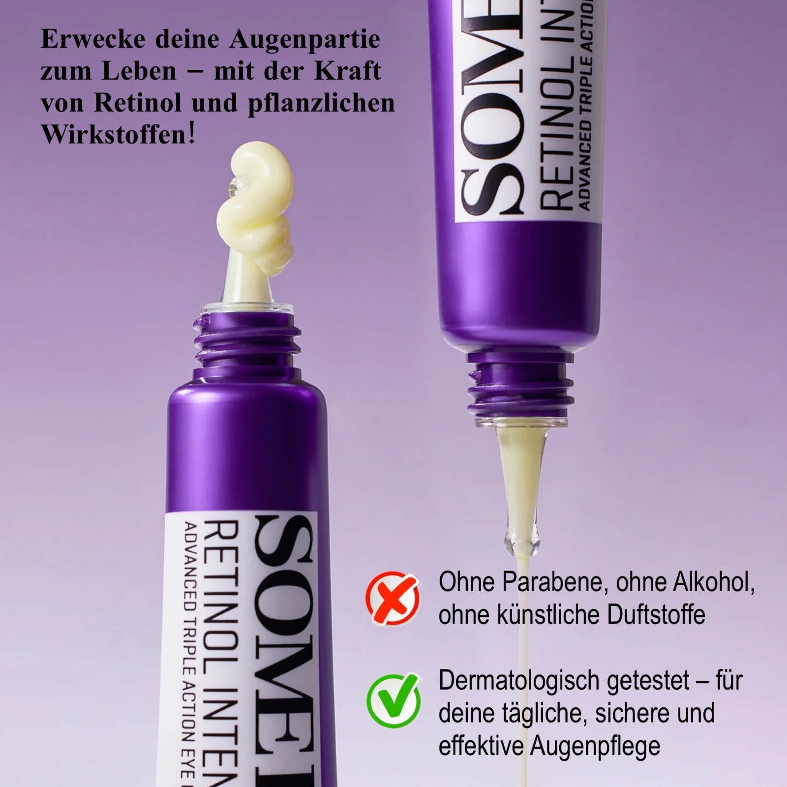 Augencreme Augenkonturencreme Anti-Falten Retinol Intense Reactivating Eye Cream
