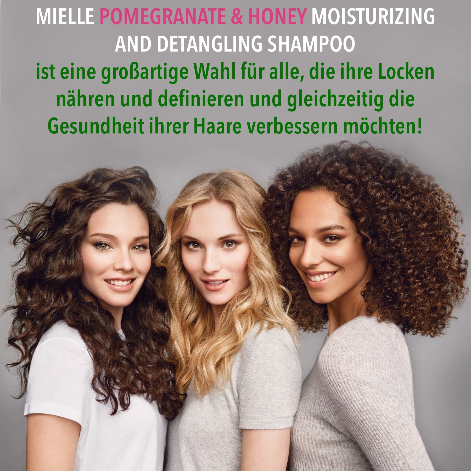 Haarpflege Set: Shampoo und Conditioner Pomegranate & Honey 