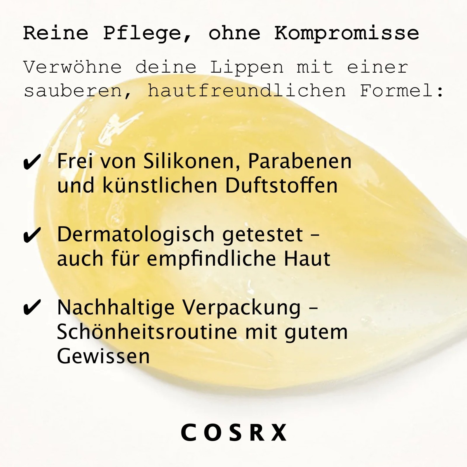 COSRX Lip Sleep Propolis Sleeping Mask Lippenflege Lippenmaske gepflegte Lippen
