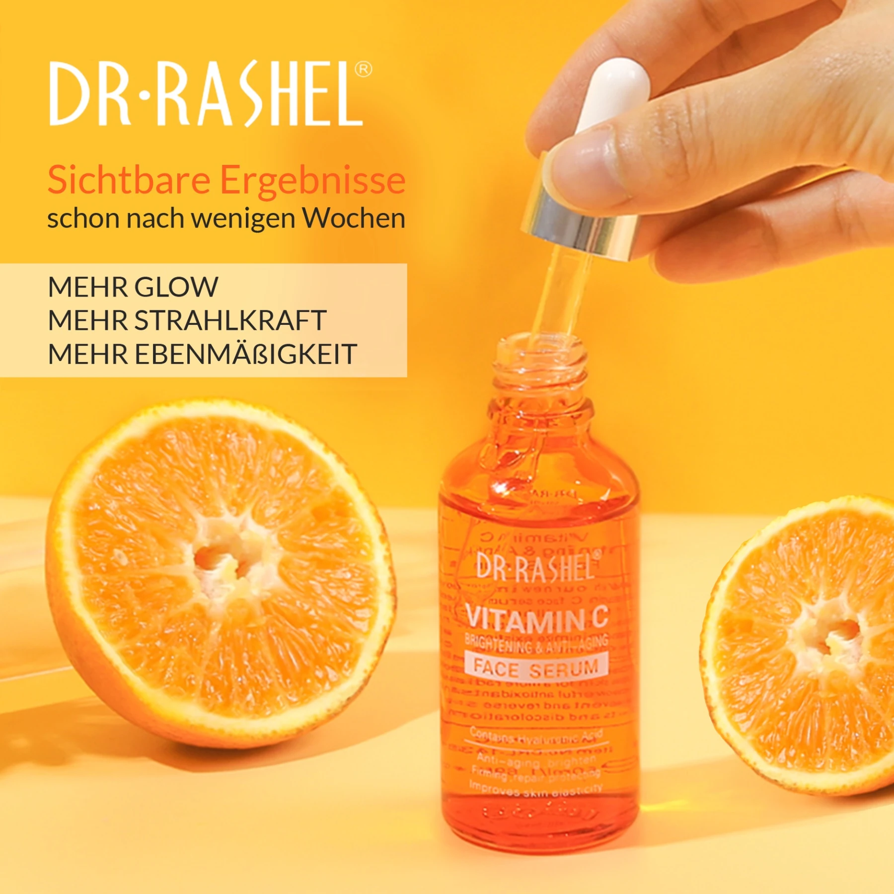 Anti-Aging Anti-Falten Brightening Vitamin C Gesichtsserum  Dr.Rashel 