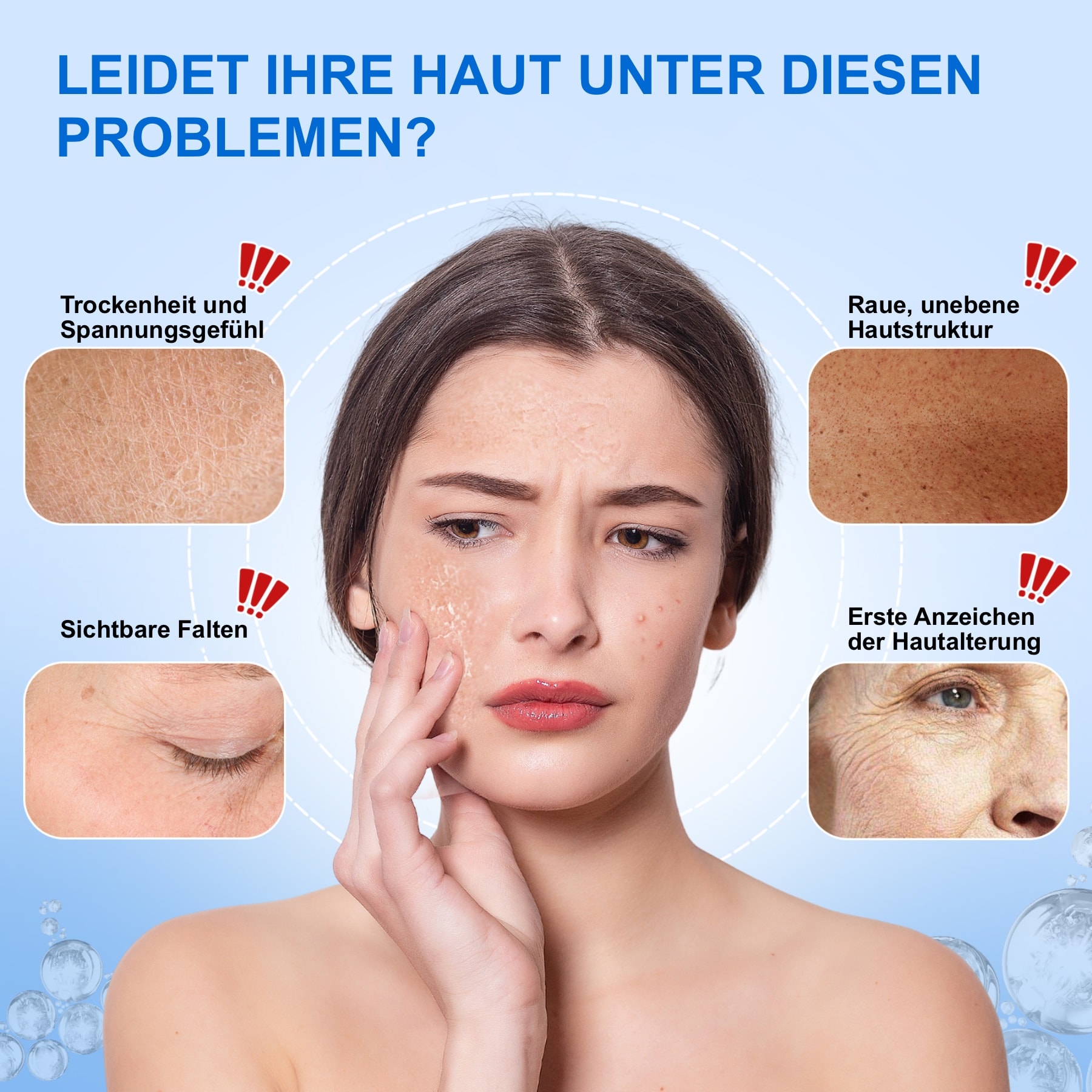 Anti-Aging Anti-Falten Hyaluron Serum 3% Ampullen