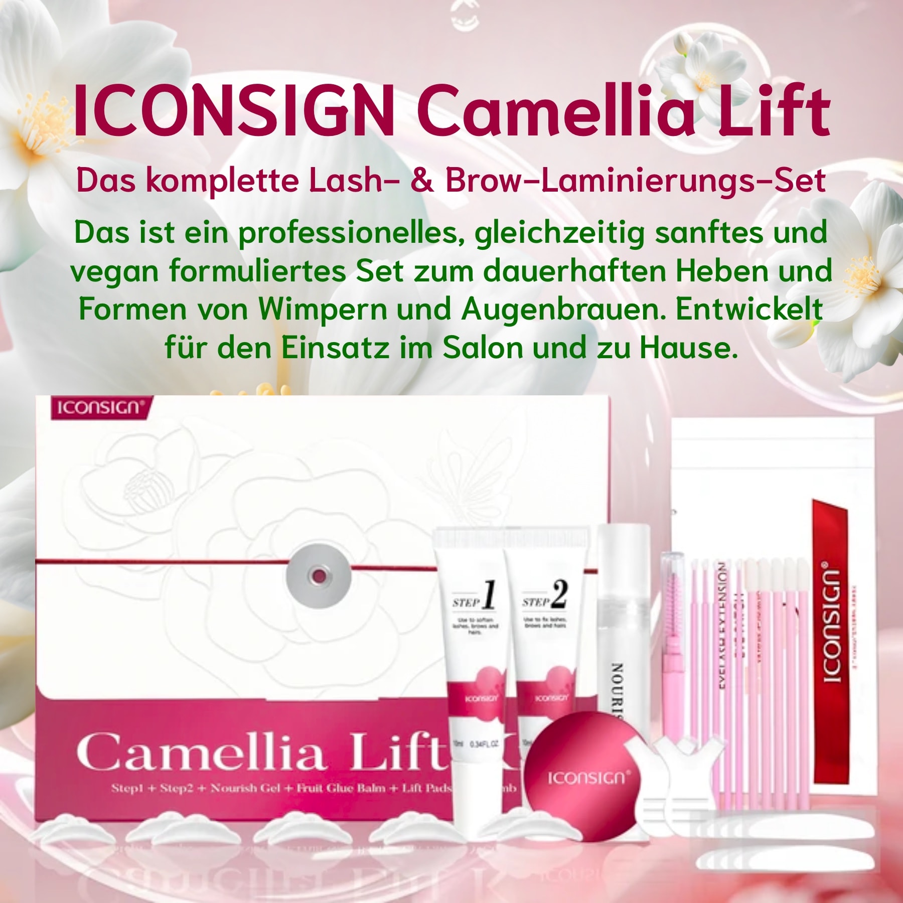Wimpernlifting Augenbrauen Lifting Set 