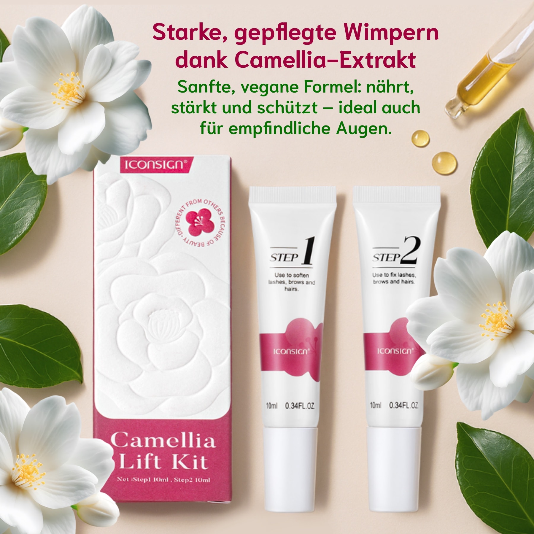 Wimpernlifting Augenbrauen Lifting Set 