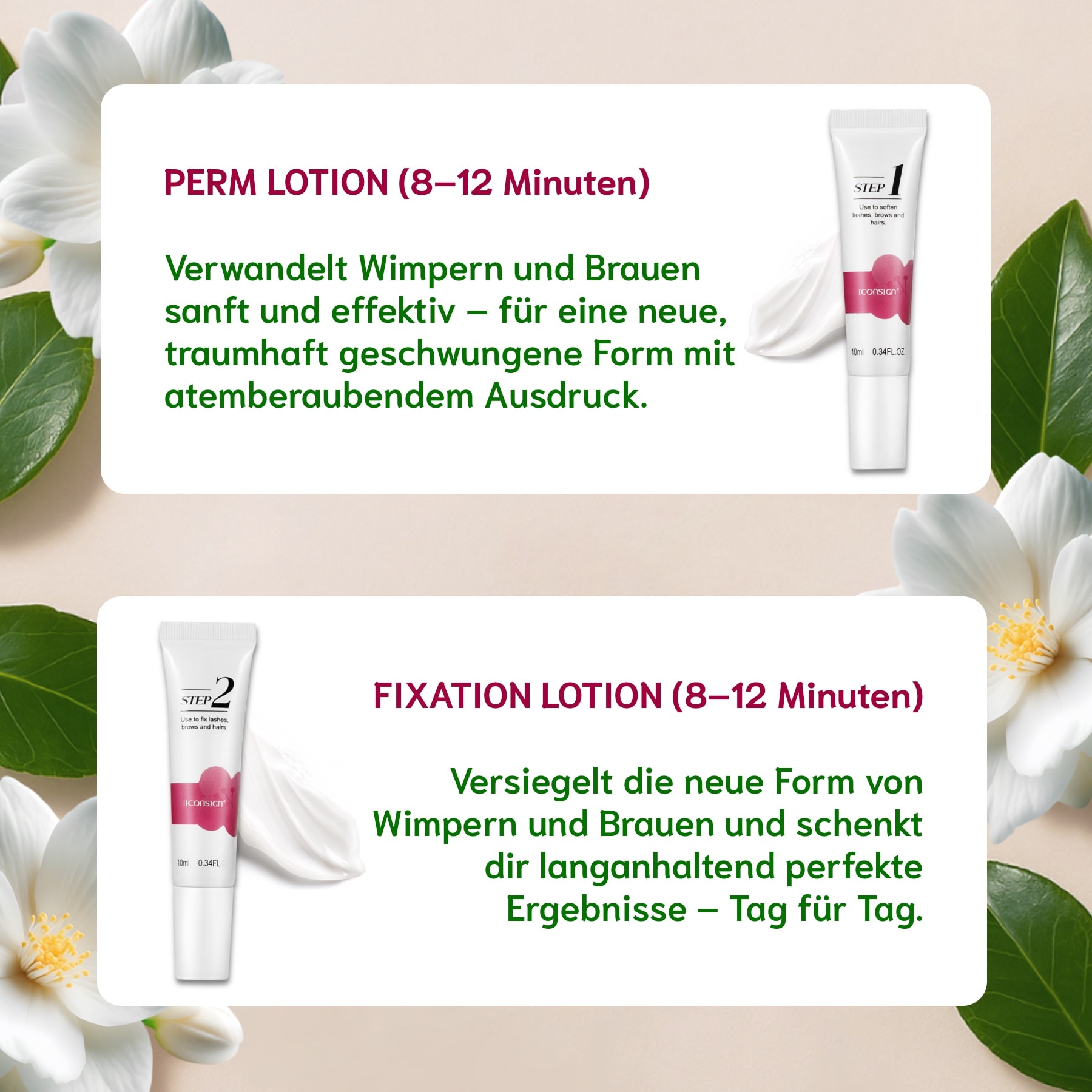 Wimpernlifting Augenbrauen Lifting Set 