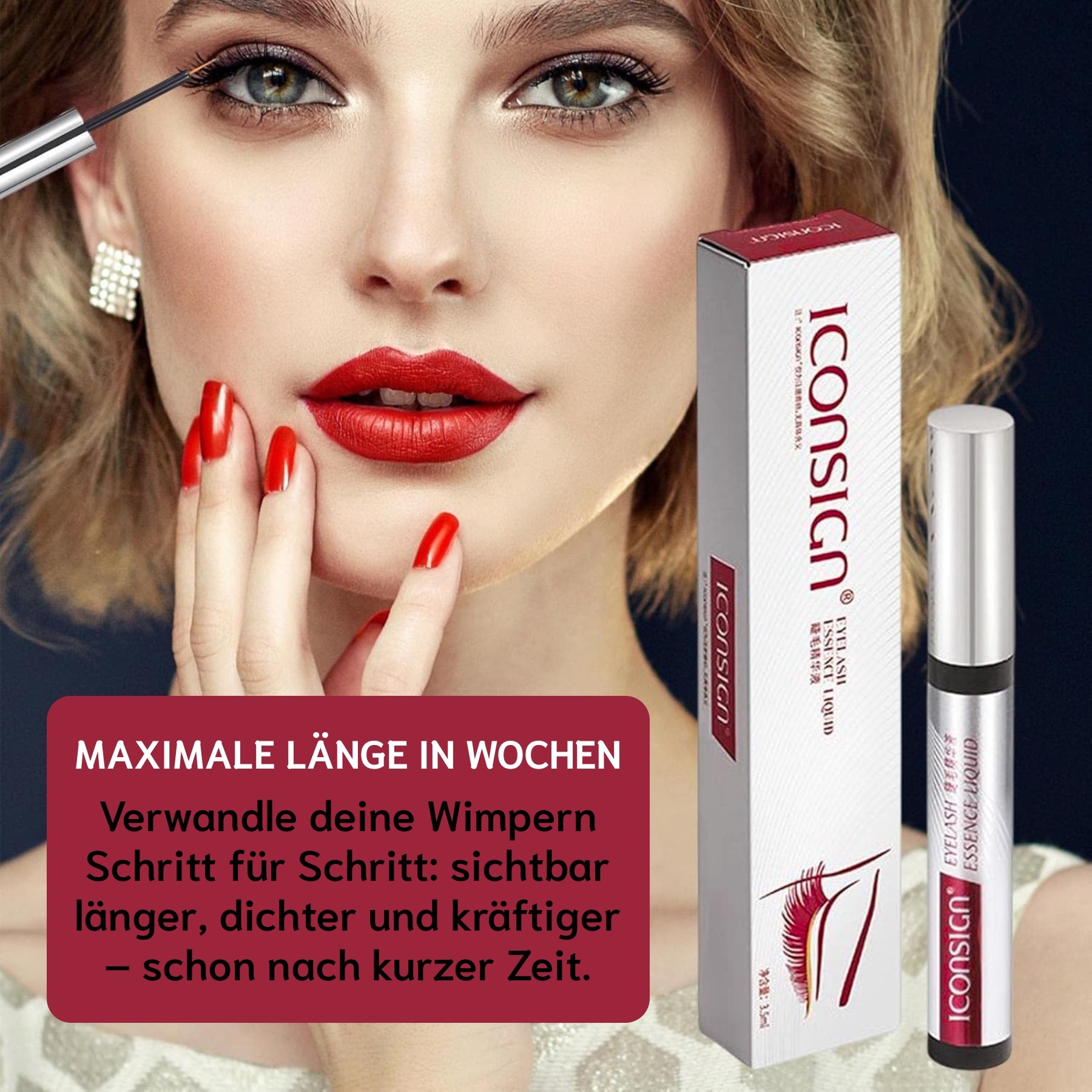 Wimpernserum und Augenbrauen Serum 