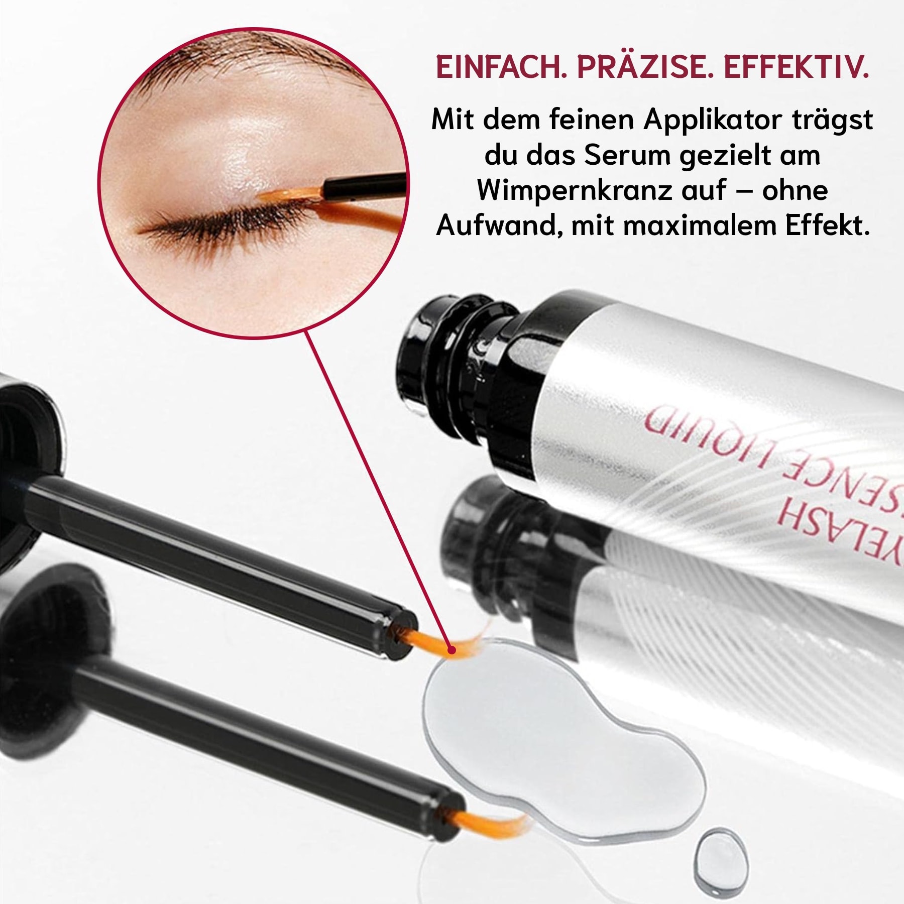 Wimpernserum und Augenbrauen Serum 