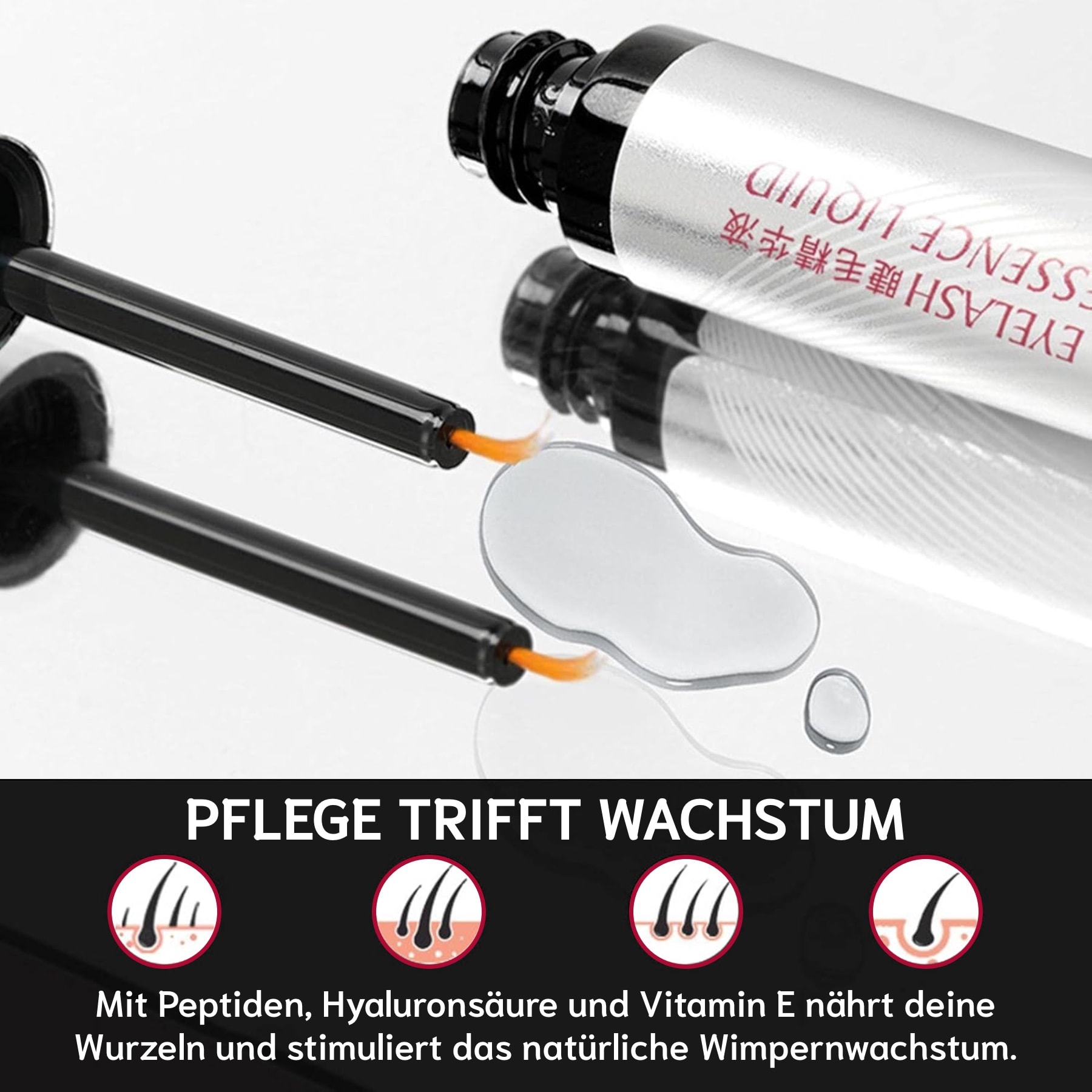 Wimpernserum und Augenbrauen Serum 