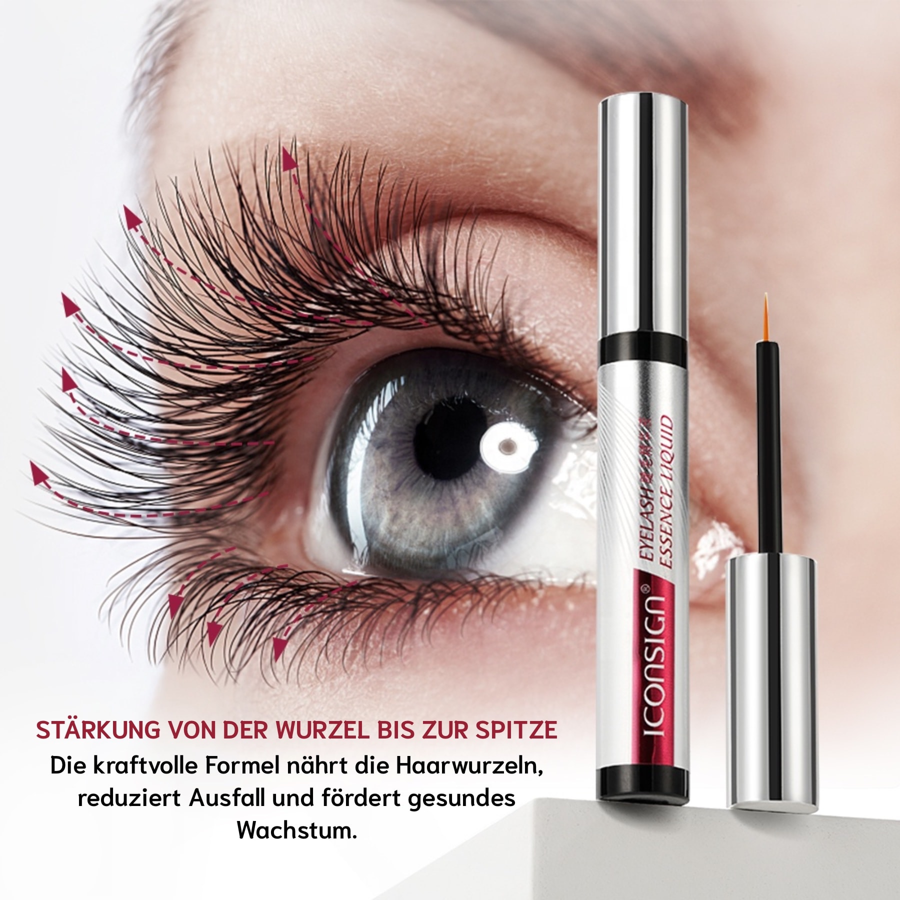 Wimpernserum und Augenbrauen Serum 