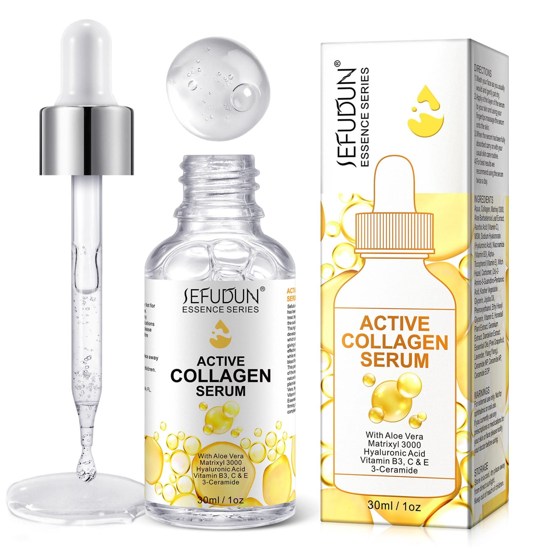 Anti-Falten Anti-Aging Kollagen Gesichtsserum  