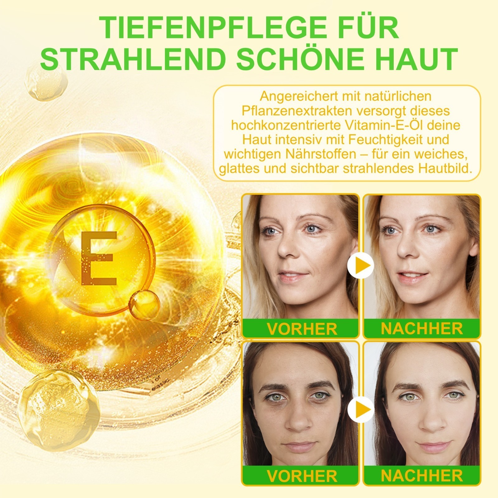 Vitamin E Hautöl
