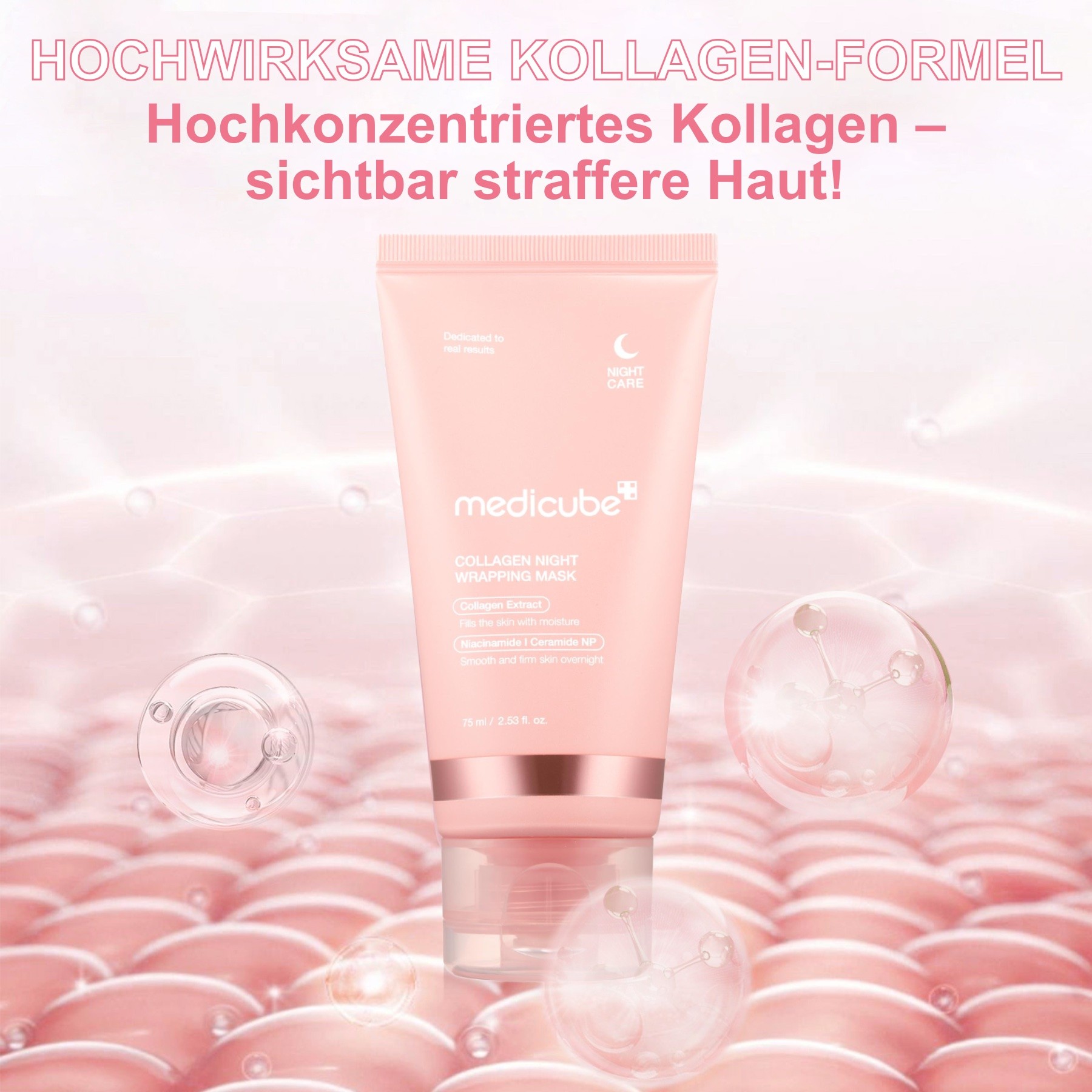 Medicube Gesichtsmaske Collagen Night Wrapping Mask 