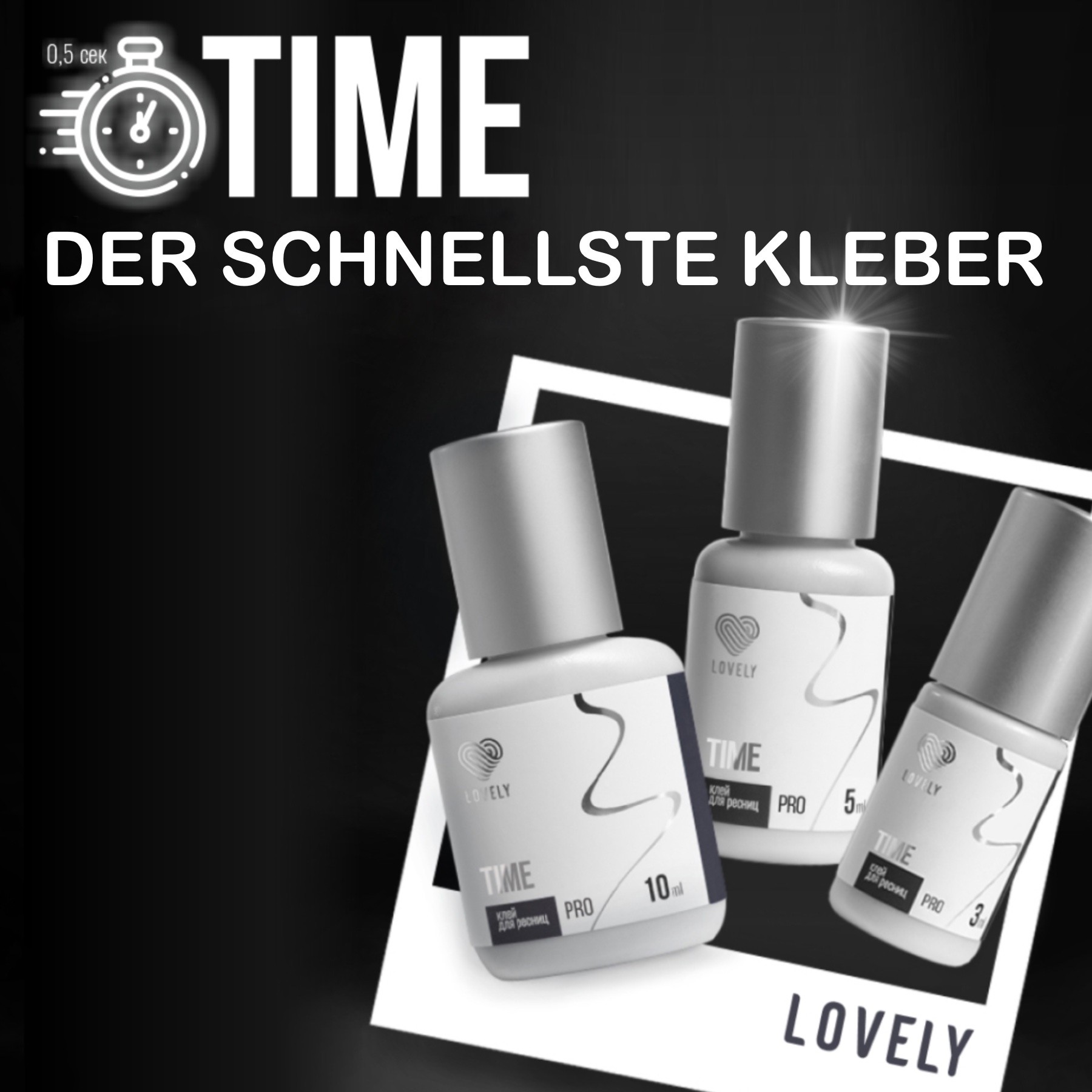 LOVELY Wimpernkleber "Time"