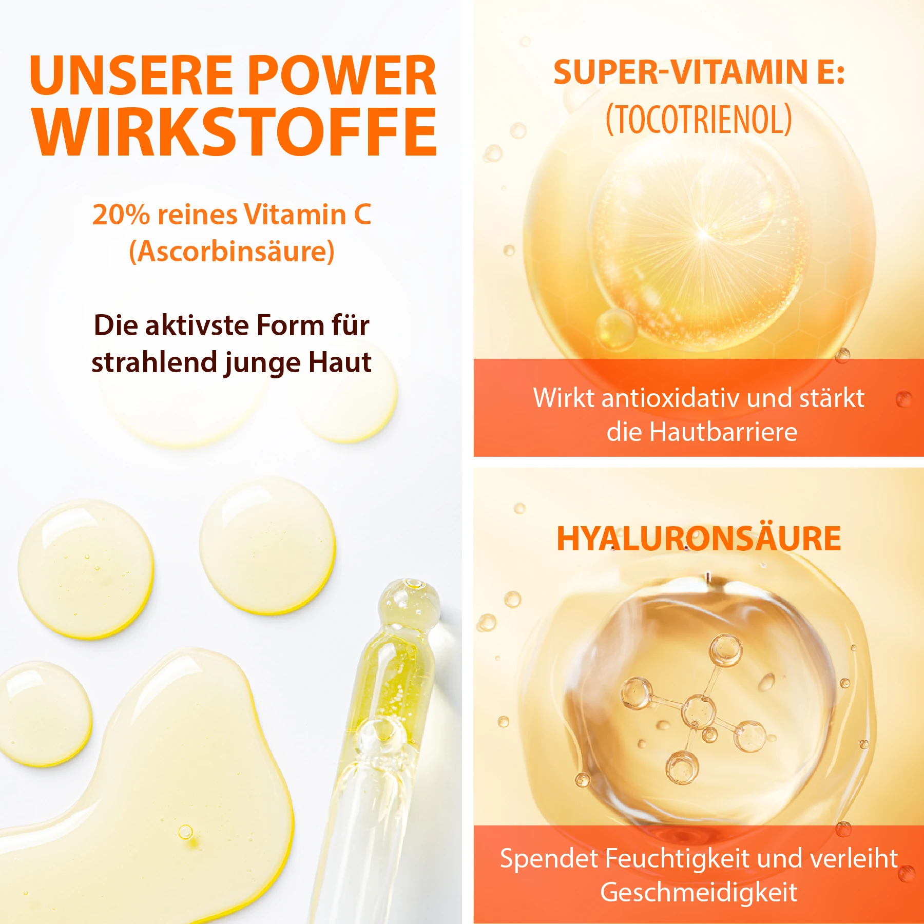 Anti-Falten Anti-Aging Gesichtsserum Vitamin C-PLUS 