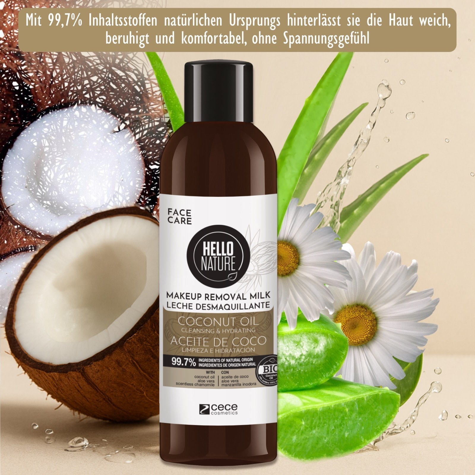 BIO Make-up Entferner Reinigungsmilch 