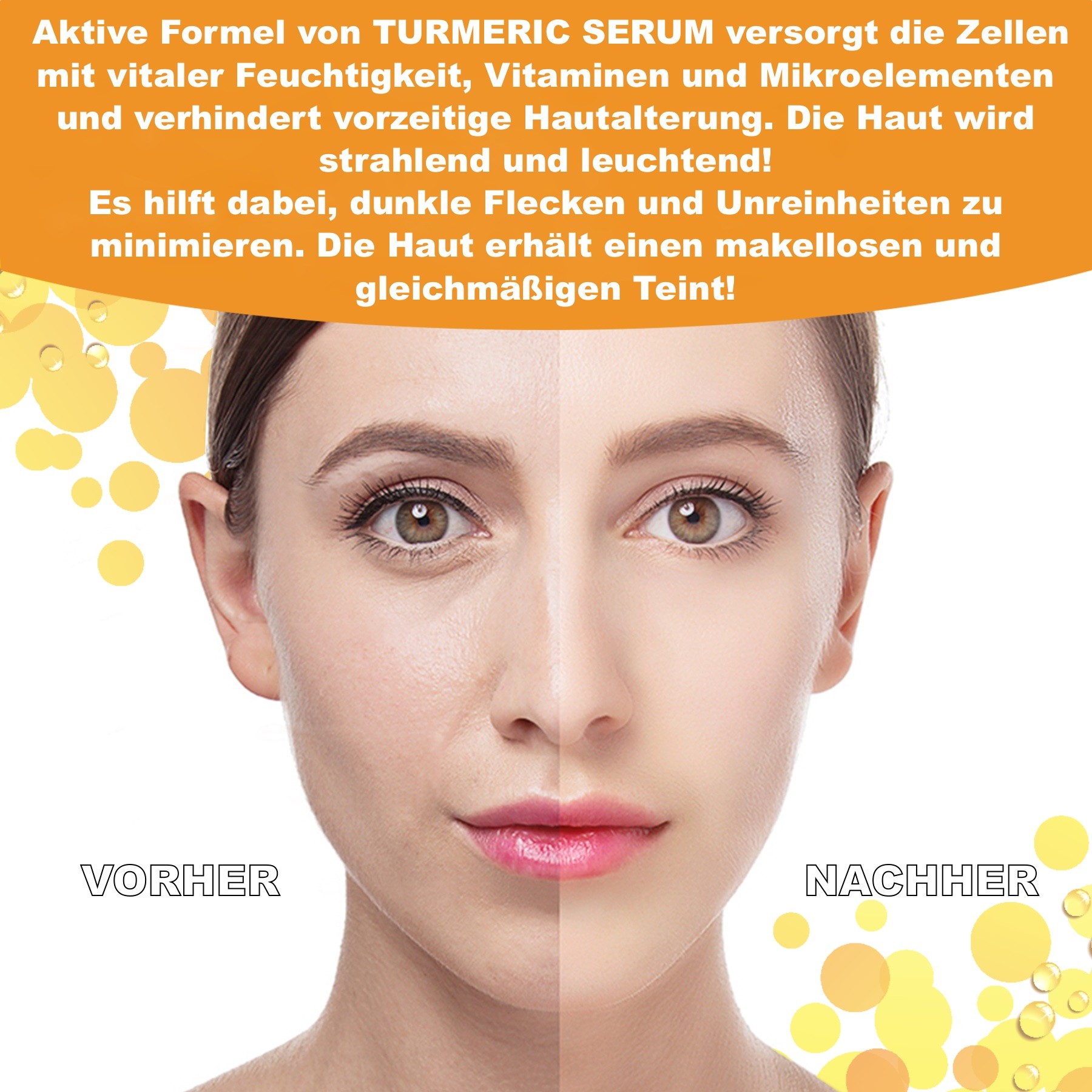  Bio Kurkuma Serum Pigmentflecken Entferner