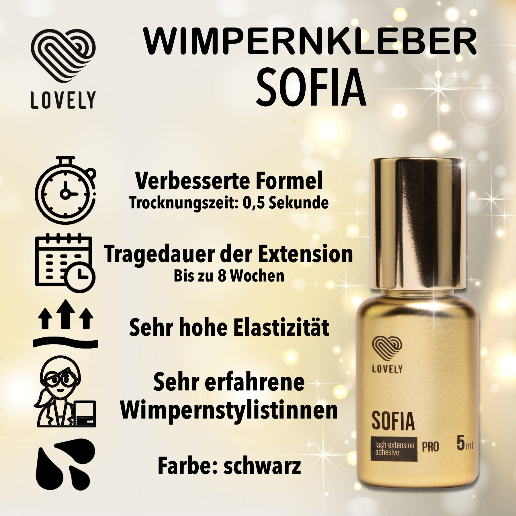 LOVELY Wimpernkleber "Sofia" 