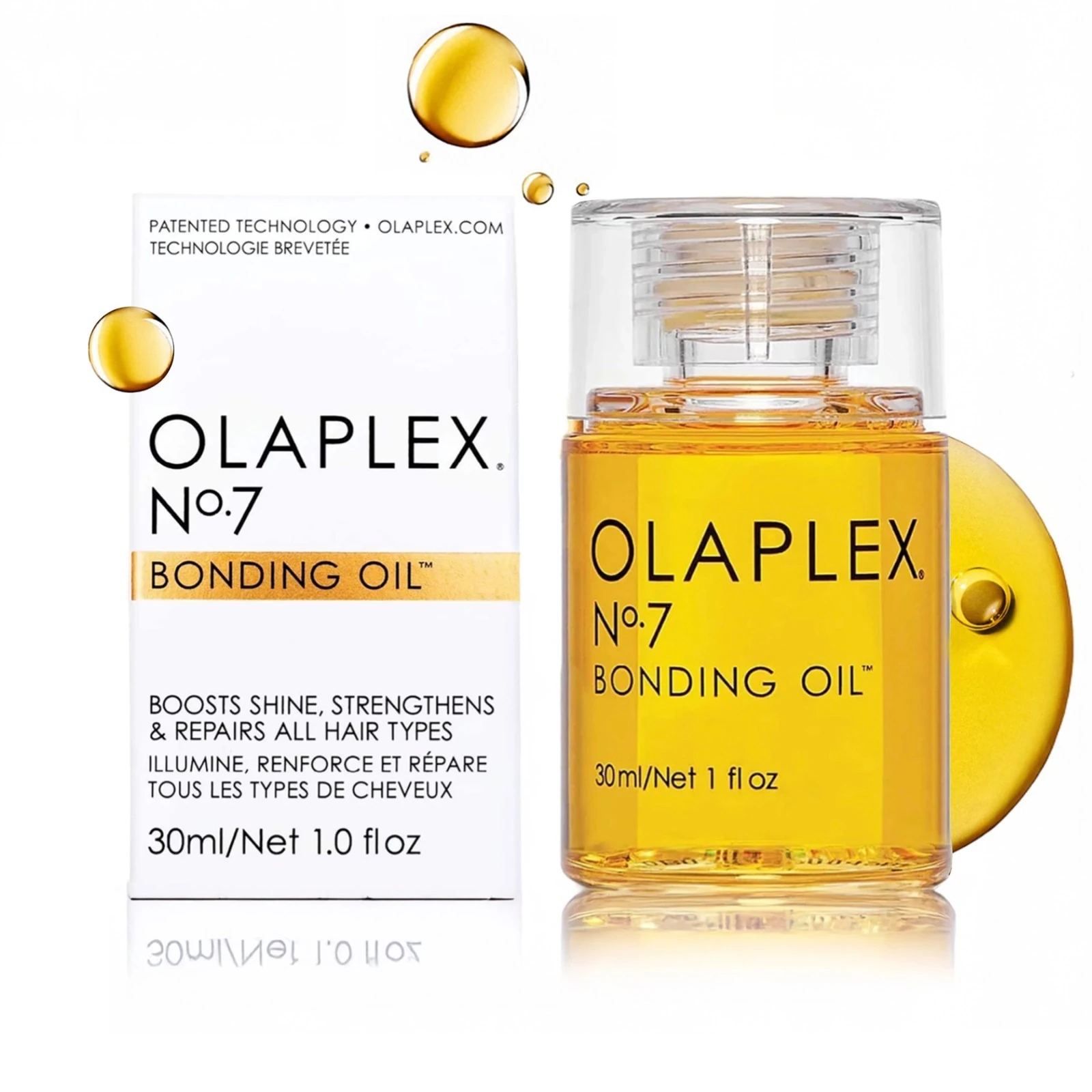 Stylingöl Bonding Oil Olaplex Nr 7 Haaröl Hitzeschutz Konzentriertes Hochglanzöl 30ml