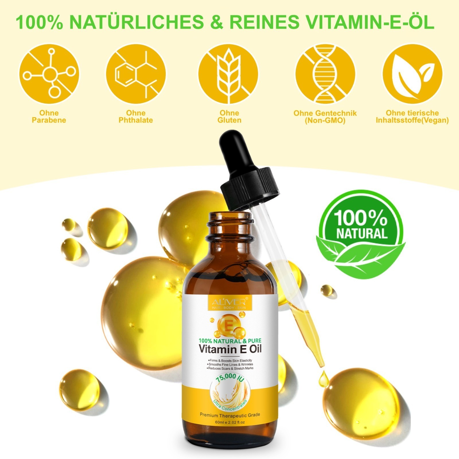 Vitamin E Hautöl