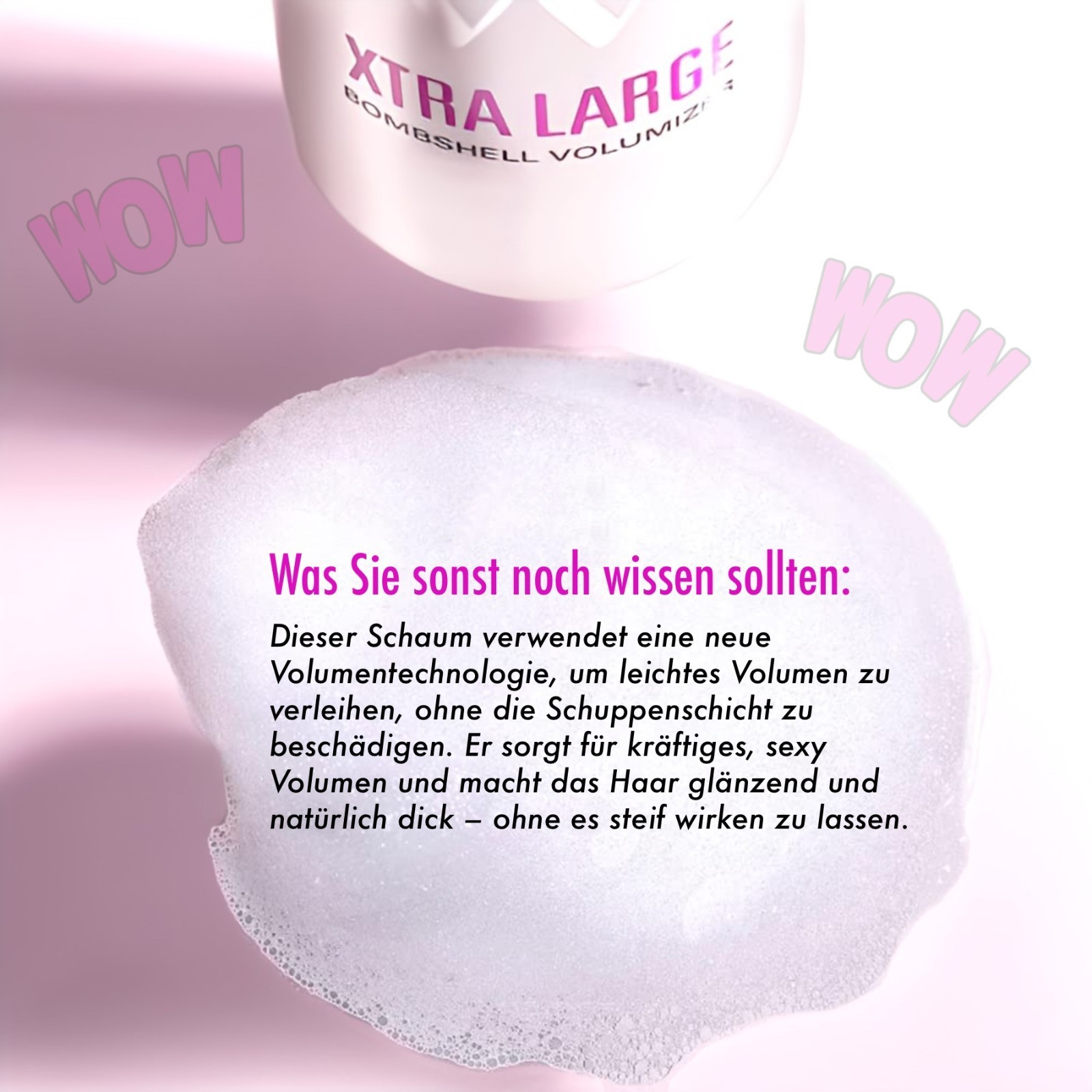 Color Wow Xtra Large Bombshell Volumizer Schaumfestiger Haarfestiger Haarstyling