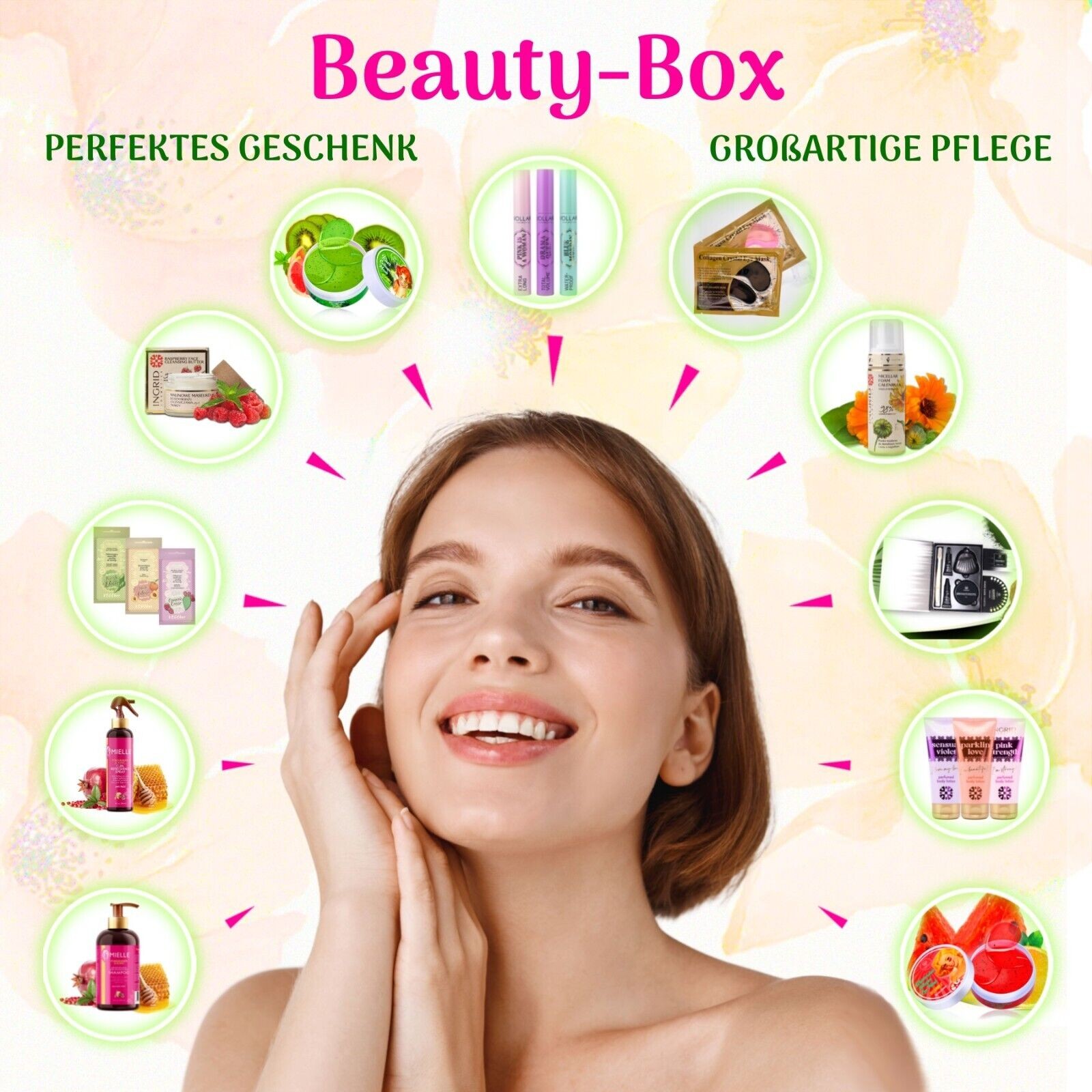 Geschenkset Pflege Beauty Box 35 Teile für 60€ statt 180€