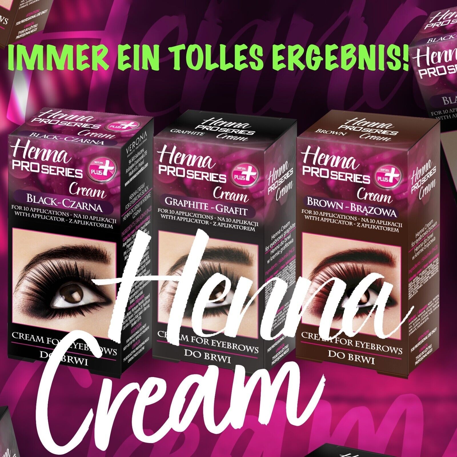 Henna Augenbrauenfarbe Wimpernfarbe Augenbrauen Farbe Creme Färben Zuhause 15ml