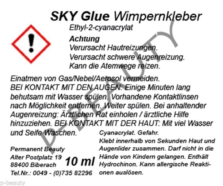 Sky Glue Wimpernkleber "Typ C" 5 & 10 ml