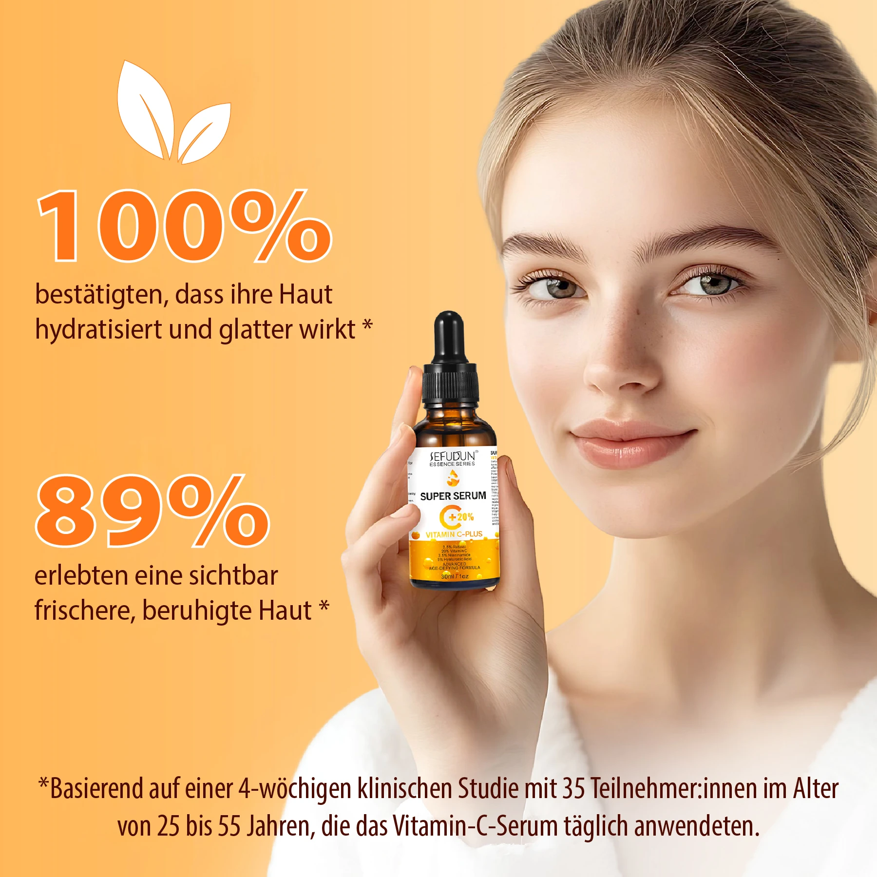 Anti-Falten Anti-Aging Gesichtsserum Vitamin C-PLUS 