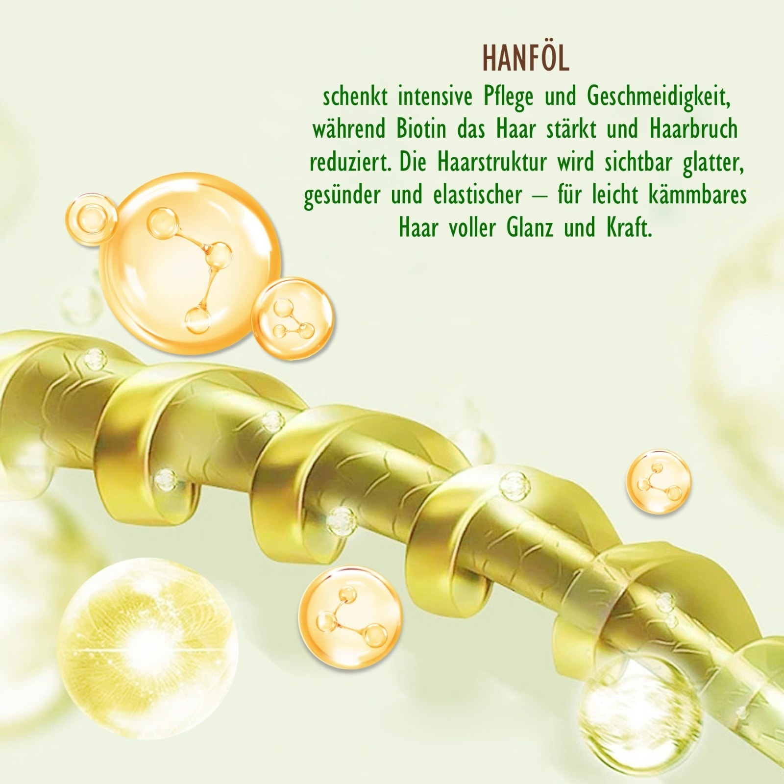 BIO Shampoo mit Hanföl 
