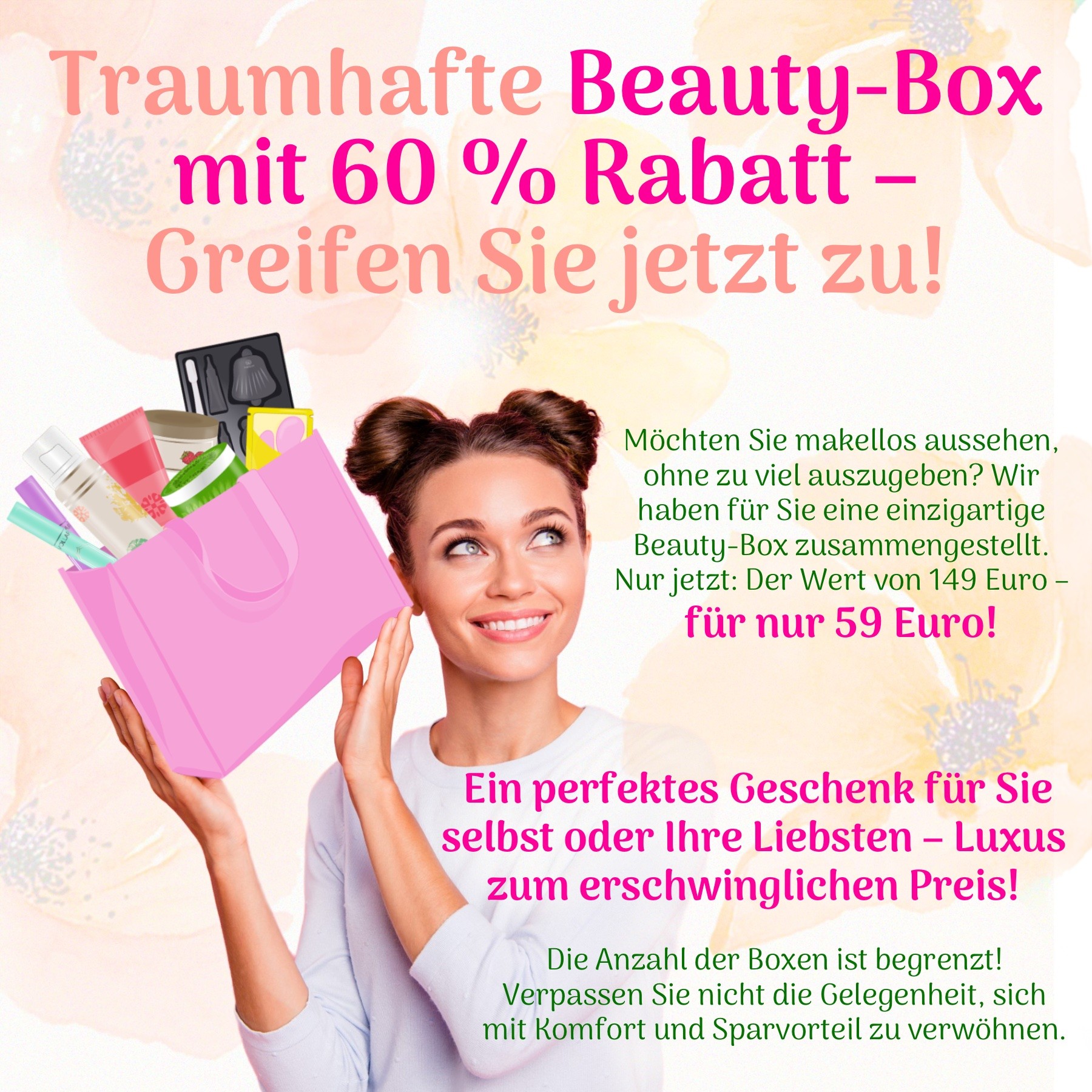 Geschenkset Pflege Beauty Box 10 Teile für 59€ statt 149€