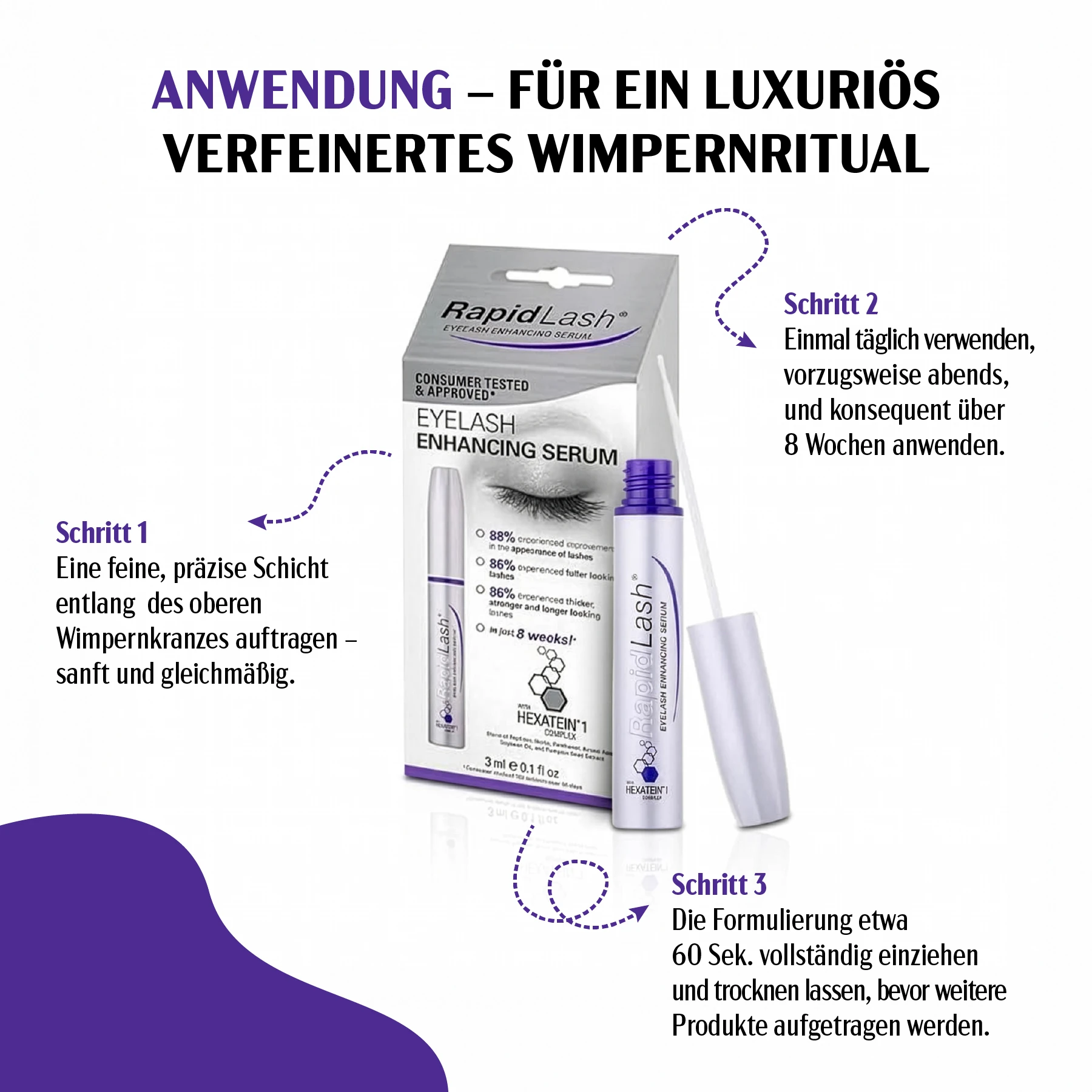 Wimpernserum RapidLash Eyelash Serum 