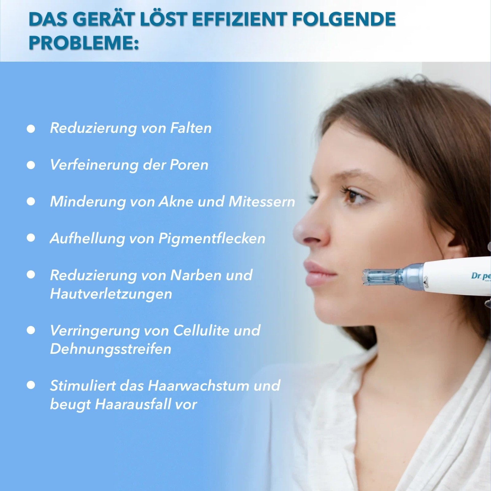 Anti-Aging Anti Falten Dermapen Microneedling Dr.pen A9 
