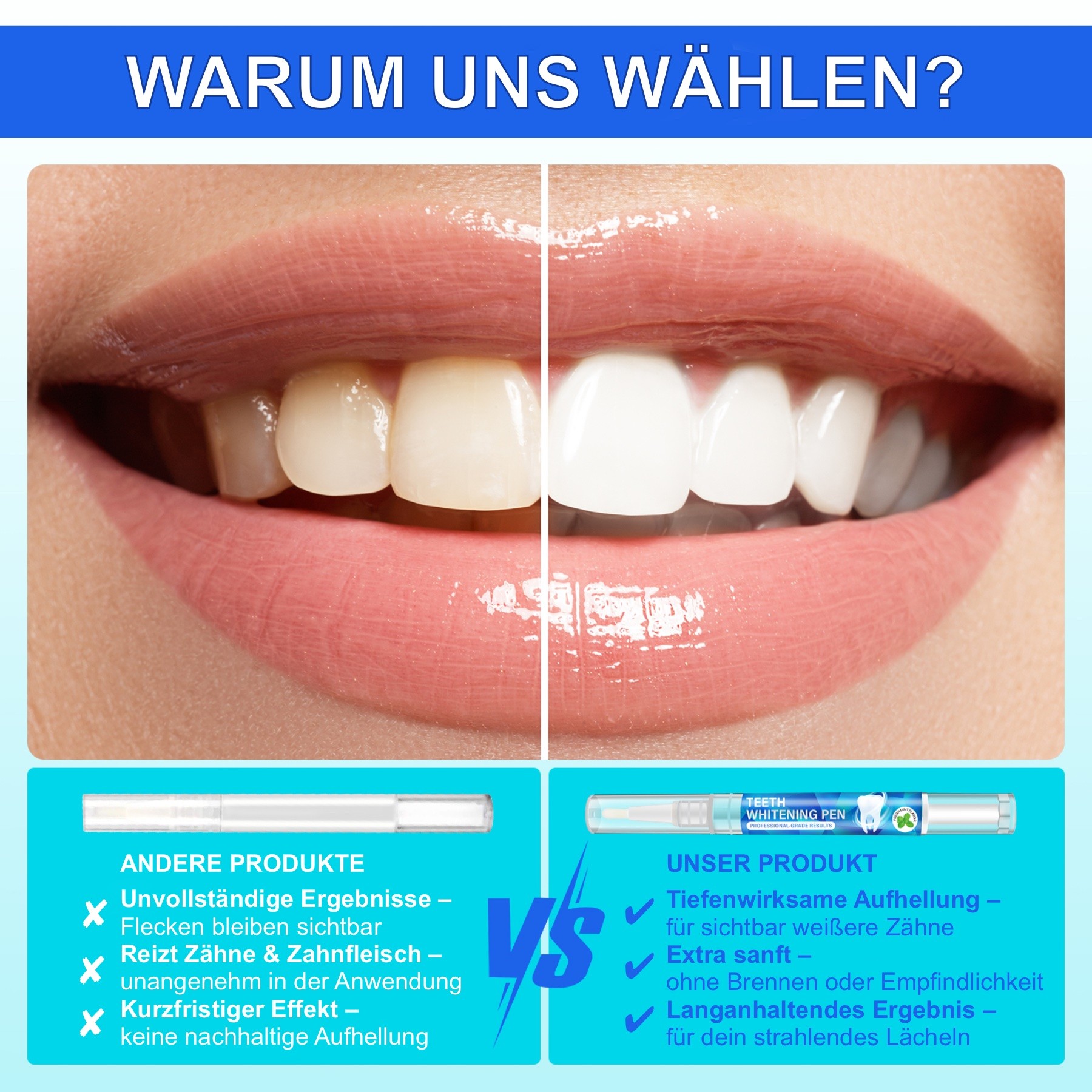 Zahnaufhellung Gel Stift 
