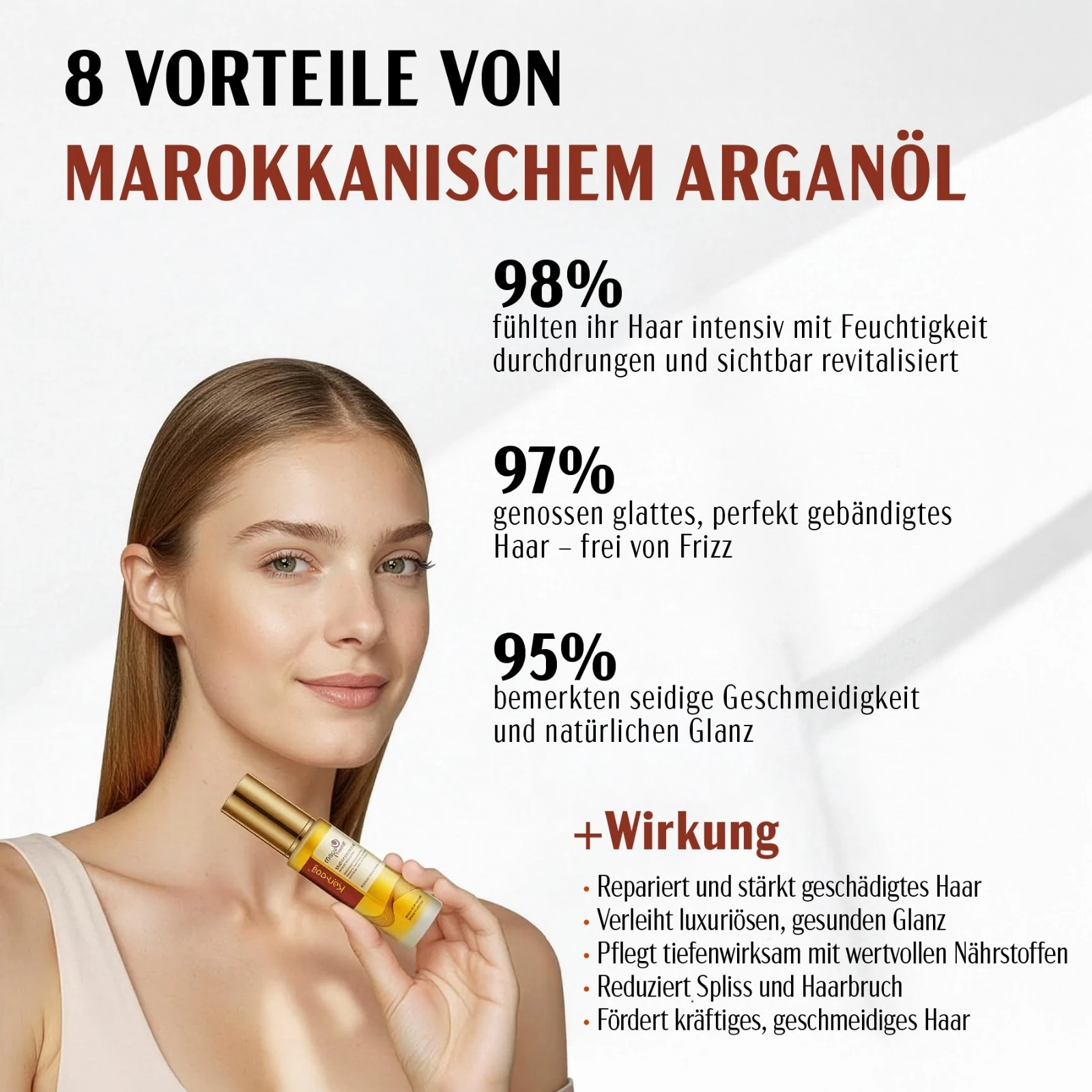 Karseell Maca Essence Öl für Trockenes Haar 