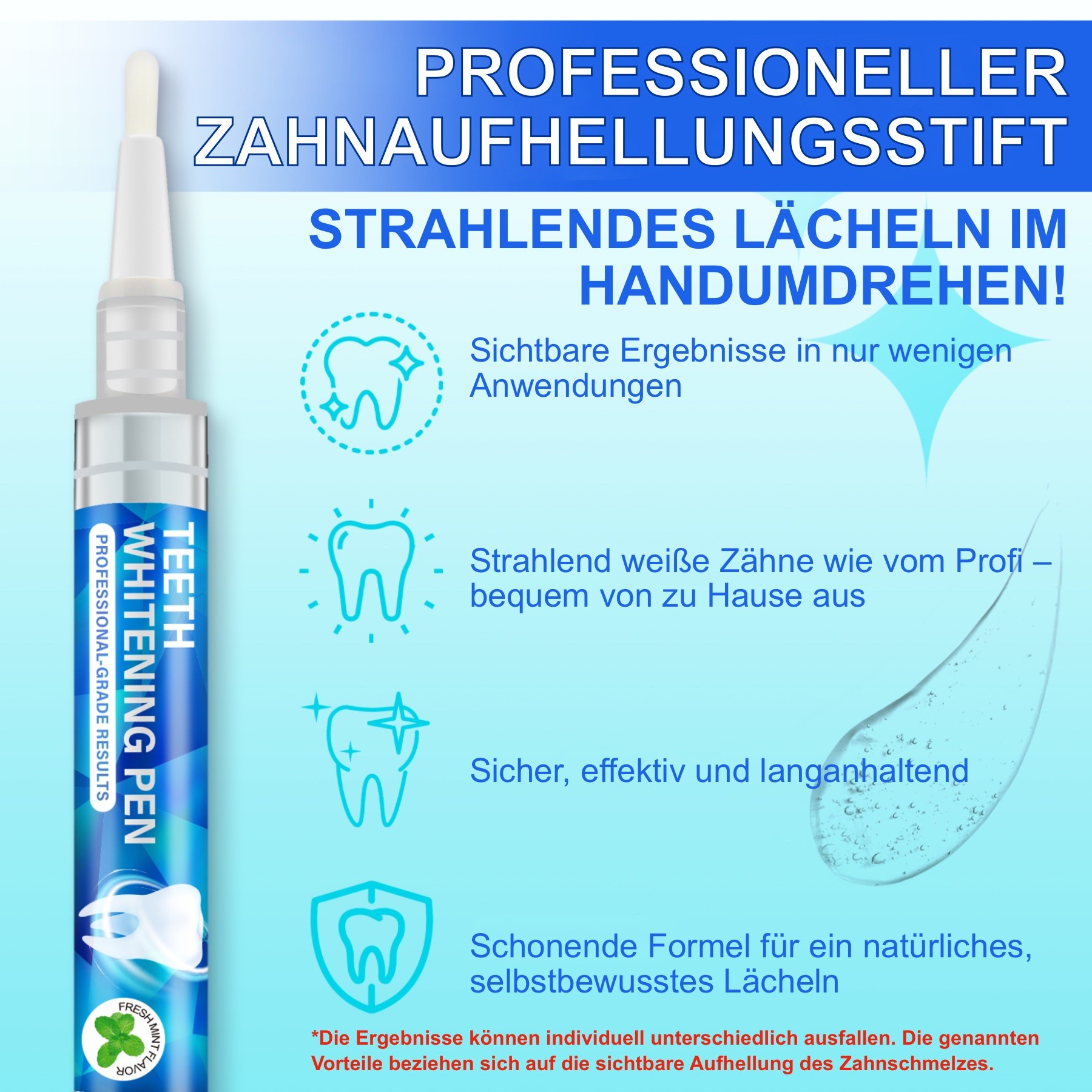Zahnaufhellung Gel Stift 