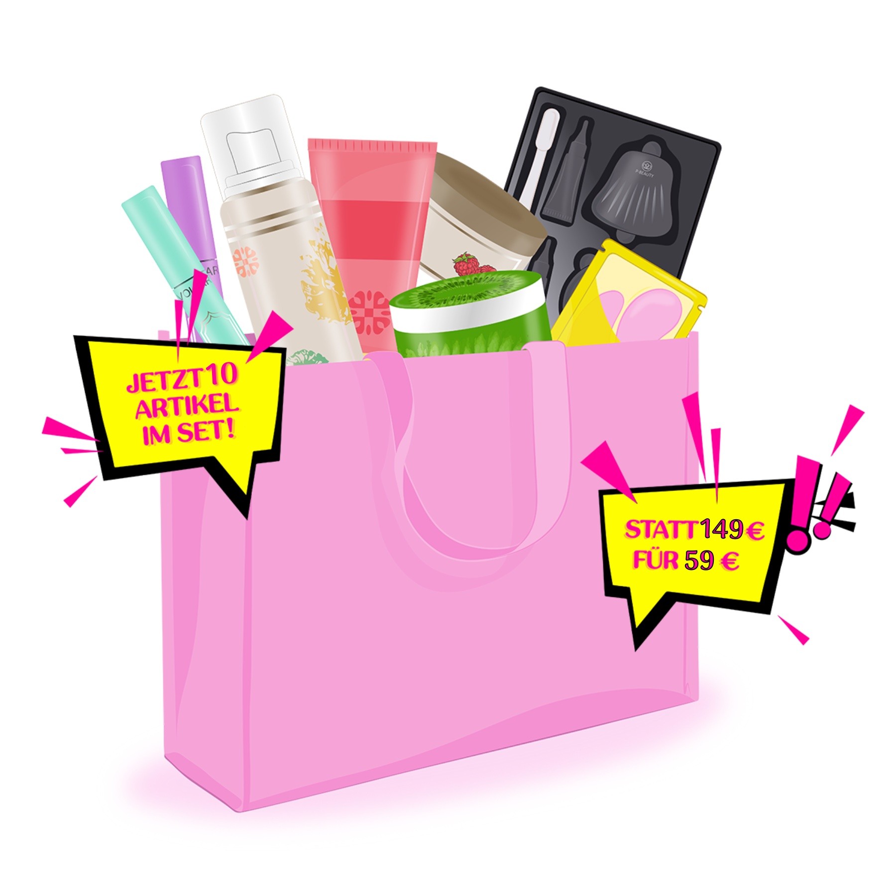 Geschenkset Pflege Beauty Box 10 Teile für 59€ statt 149€